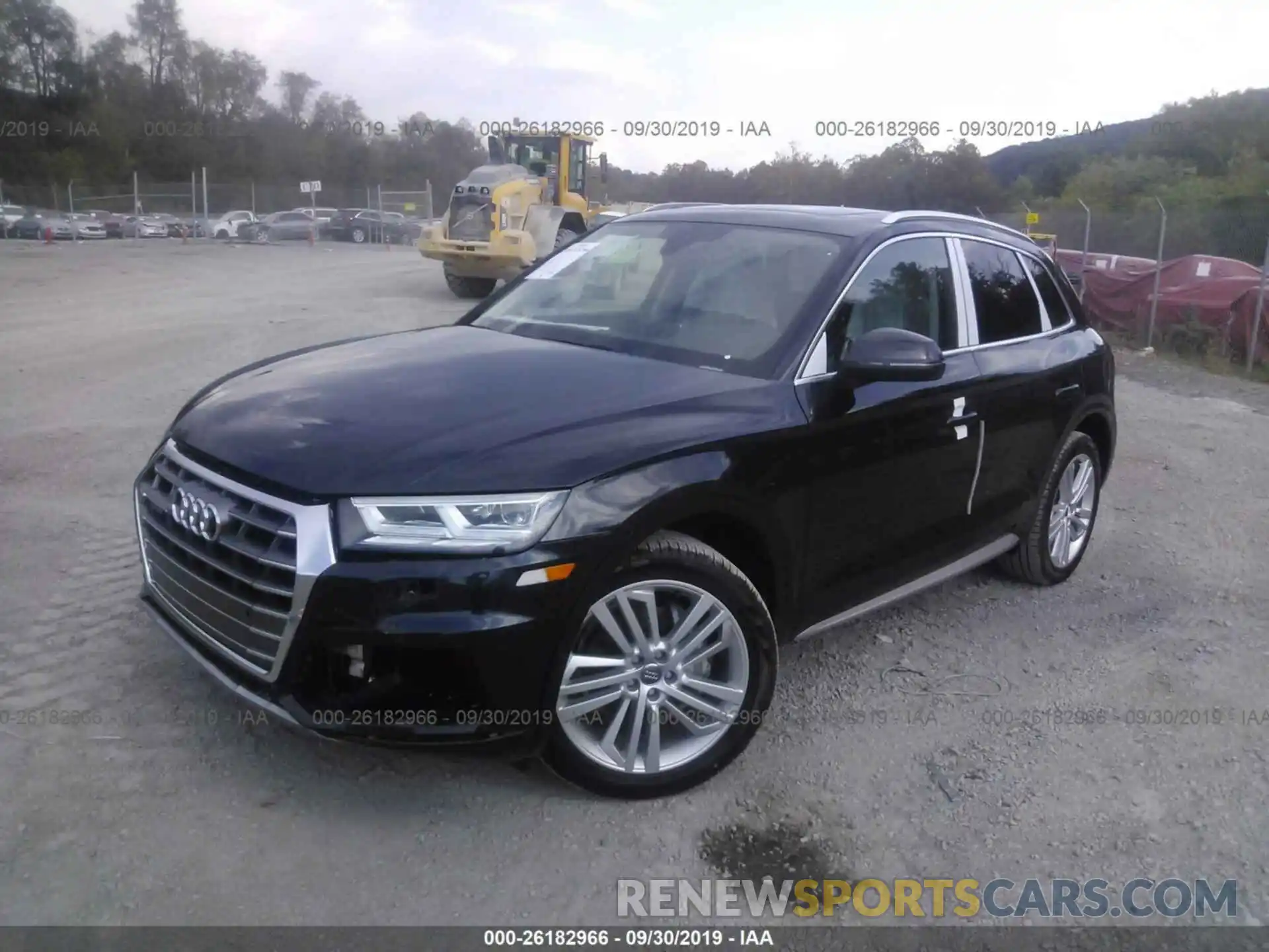 2 Фотография поврежденного автомобиля WA1BNAFY4K2097332 AUDI Q5 2019