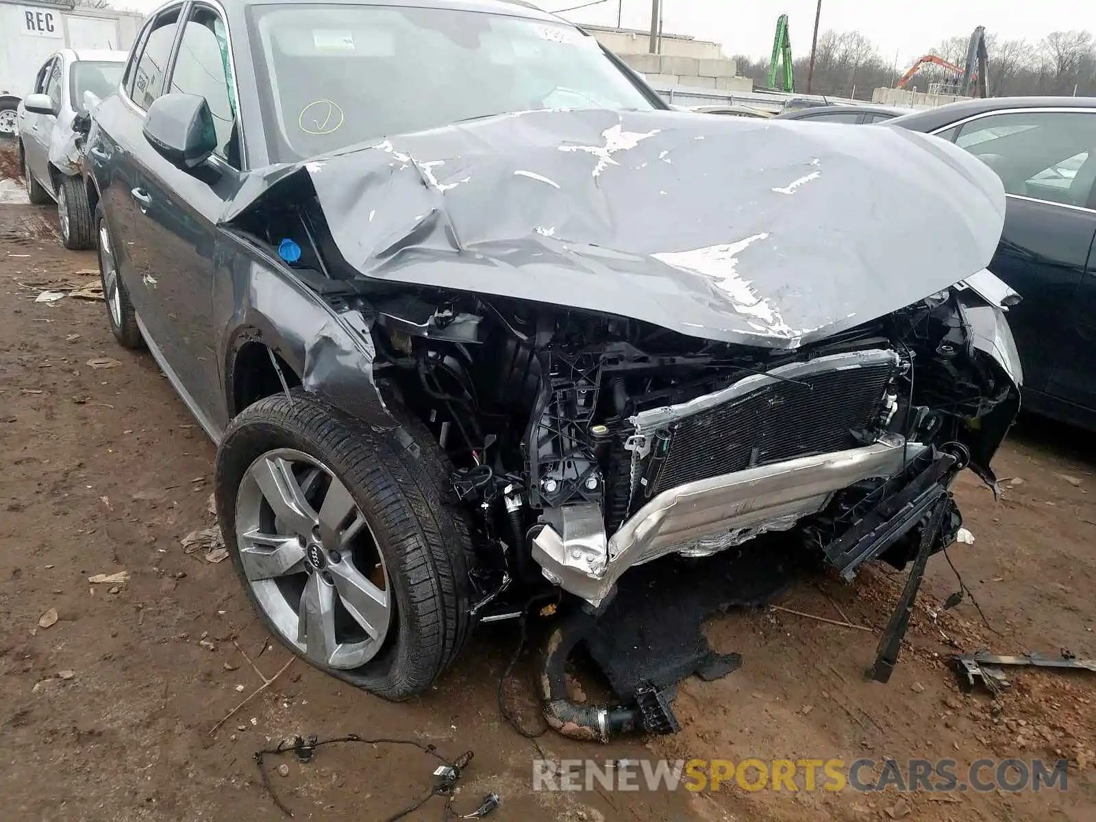 9 Photograph of a damaged car WA1BNAFY4K2103274 AUDI Q5 2019