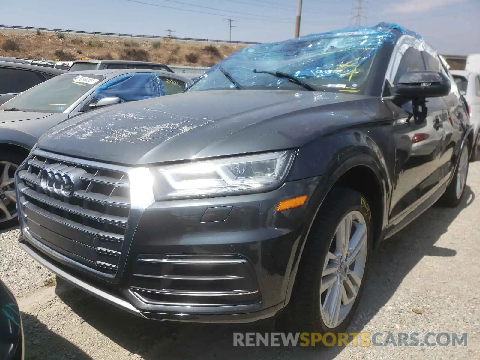 2 Photograph of a damaged car WA1BNAFY4K2114078 AUDI Q5 2019