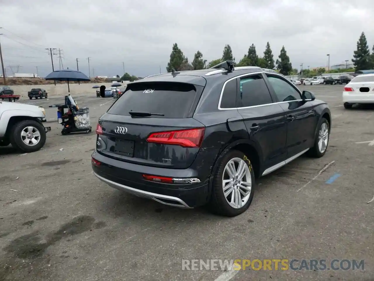 4 Фотография поврежденного автомобиля WA1BNAFY4K2114078 AUDI Q5 2019