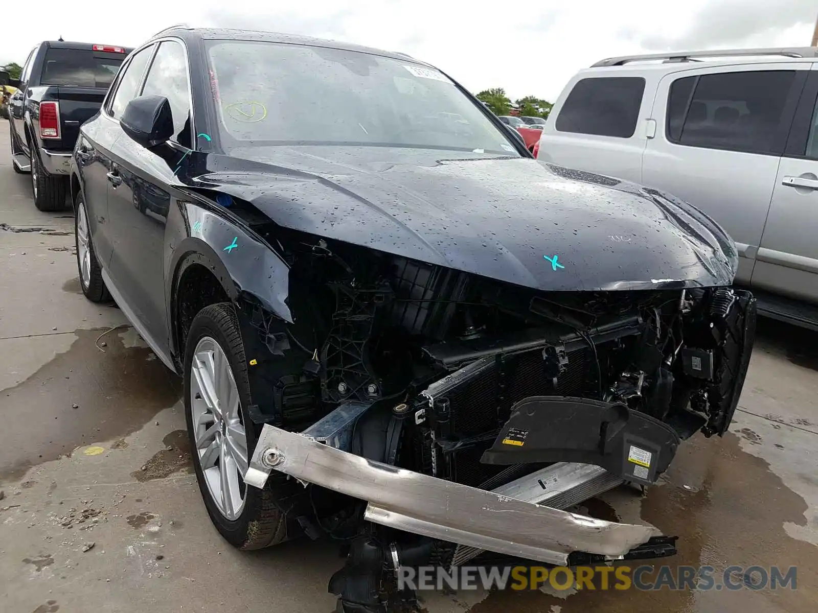 1 Photograph of a damaged car WA1BNAFY4K2114792 AUDI Q5 2019