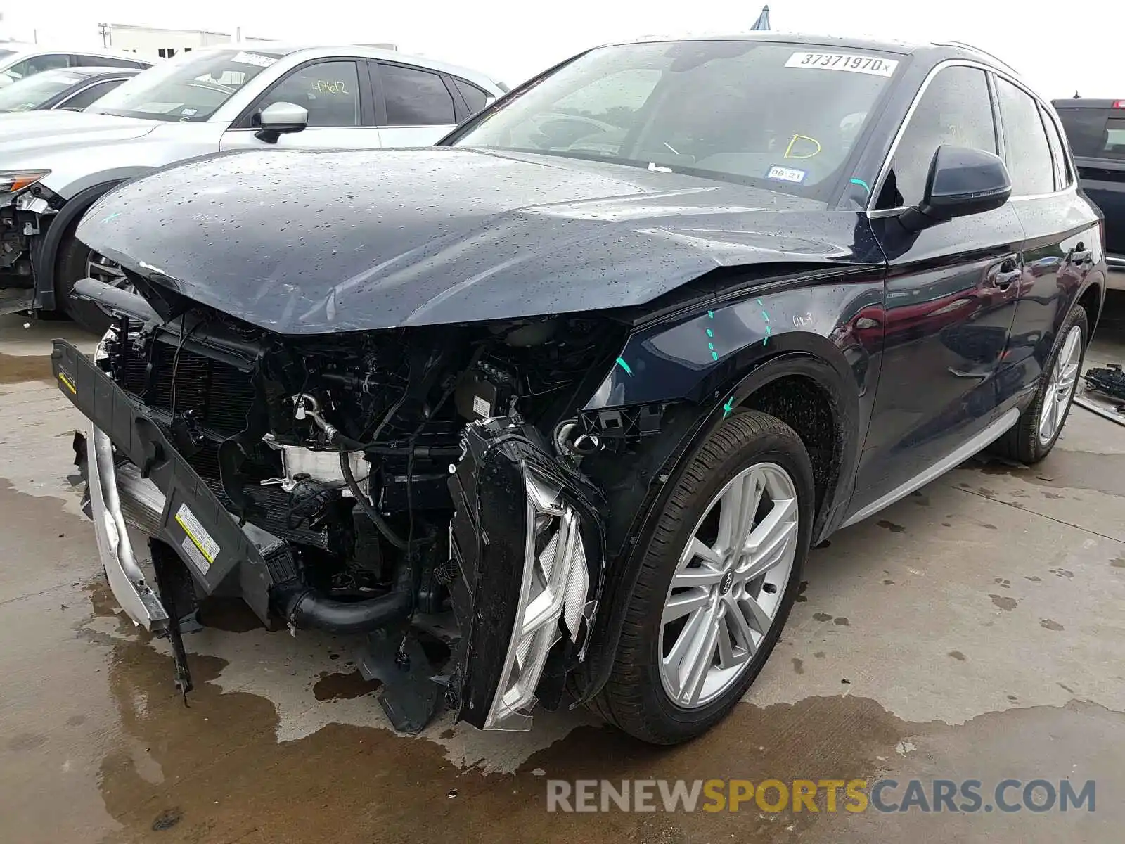 2 Photograph of a damaged car WA1BNAFY4K2114792 AUDI Q5 2019