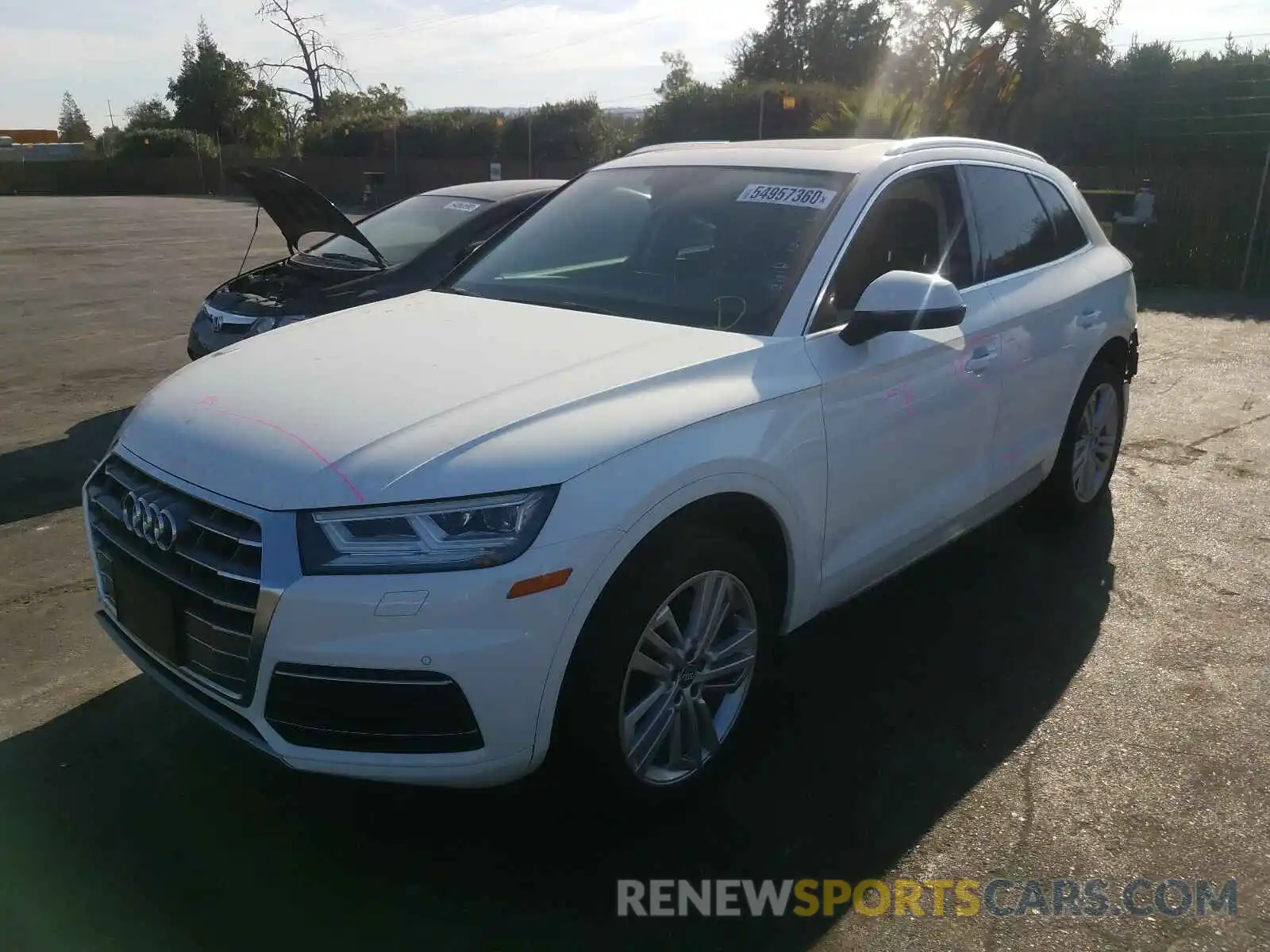 2 Photograph of a damaged car WA1BNAFY4K2123394 AUDI Q5 2019