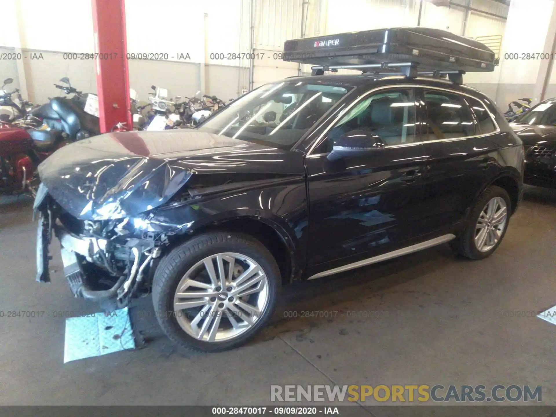 2 Фотография поврежденного автомобиля WA1BNAFY4K2124660 AUDI Q5 2019