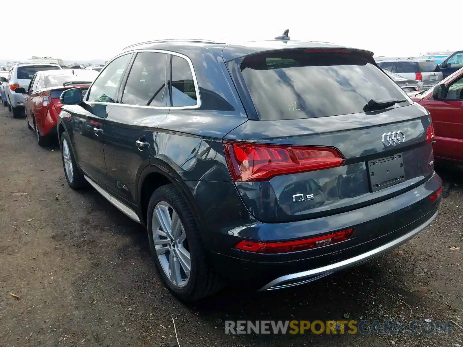 3 Фотография поврежденного автомобиля WA1BNAFY4K2144276 AUDI Q5 2019