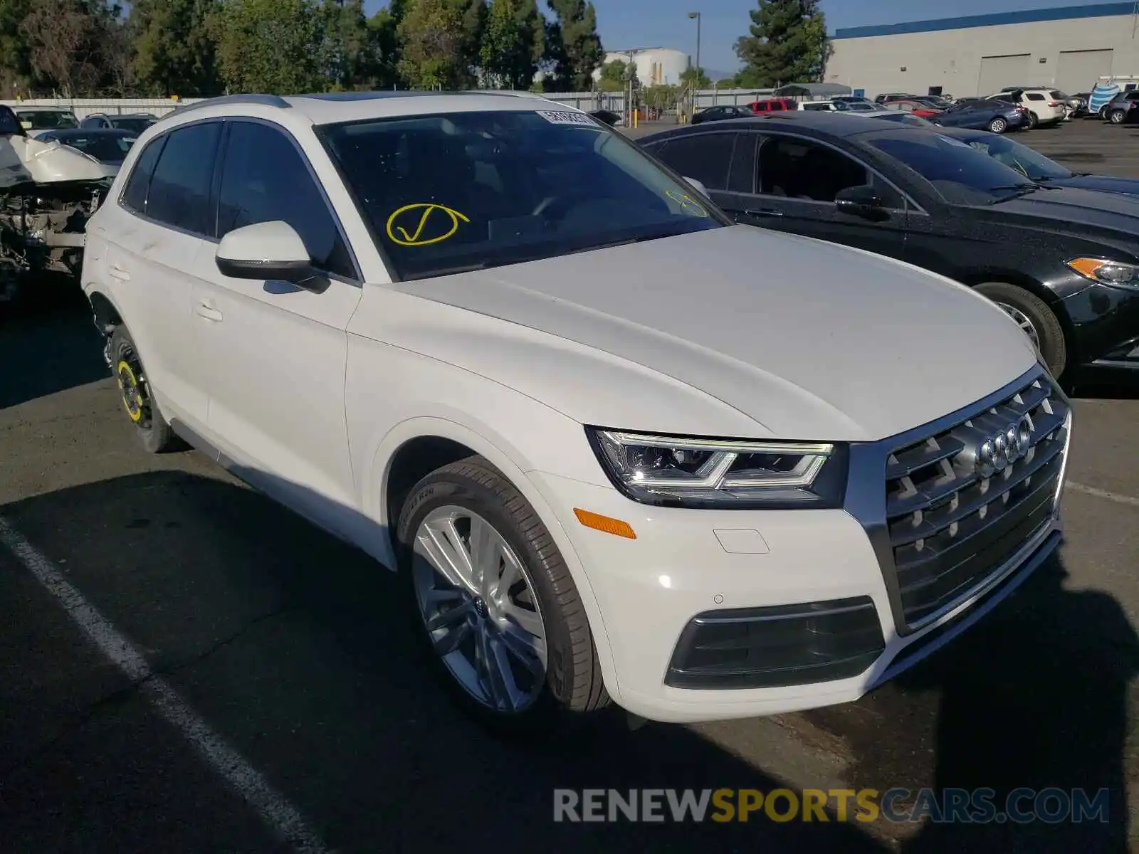 1 Photograph of a damaged car WA1BNAFY4K2144357 AUDI Q5 2019