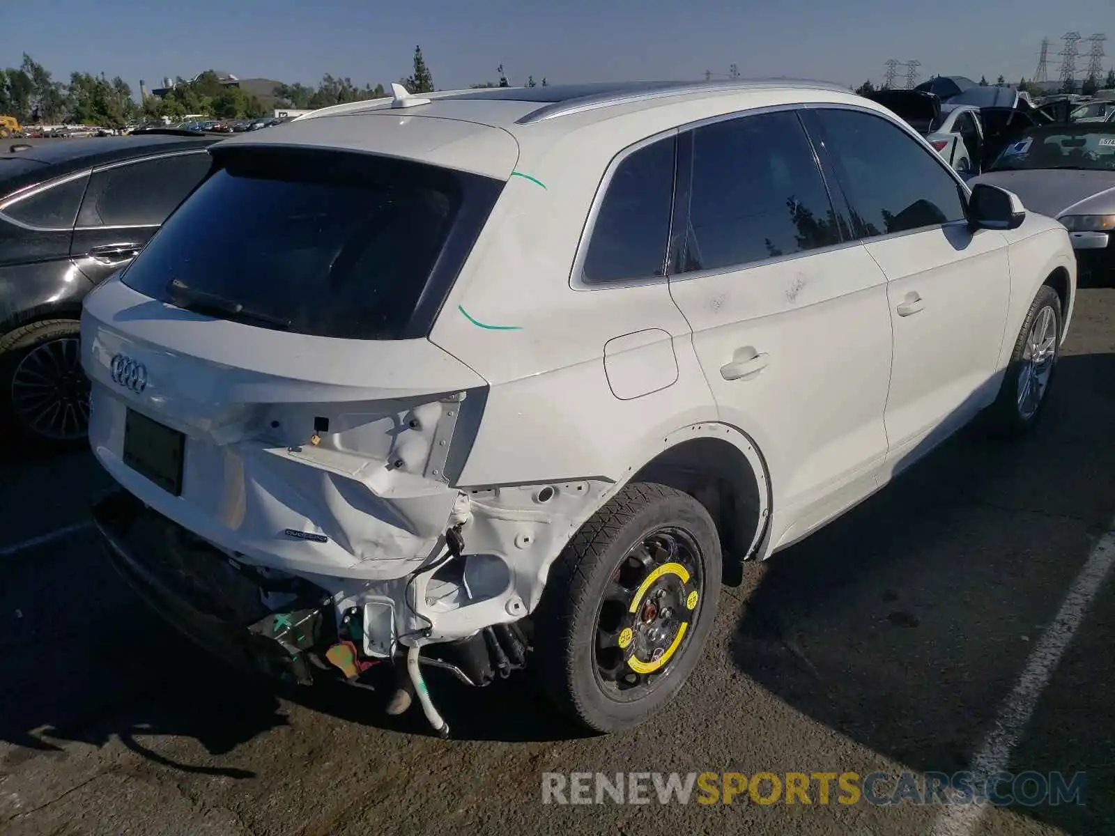 4 Photograph of a damaged car WA1BNAFY4K2144357 AUDI Q5 2019