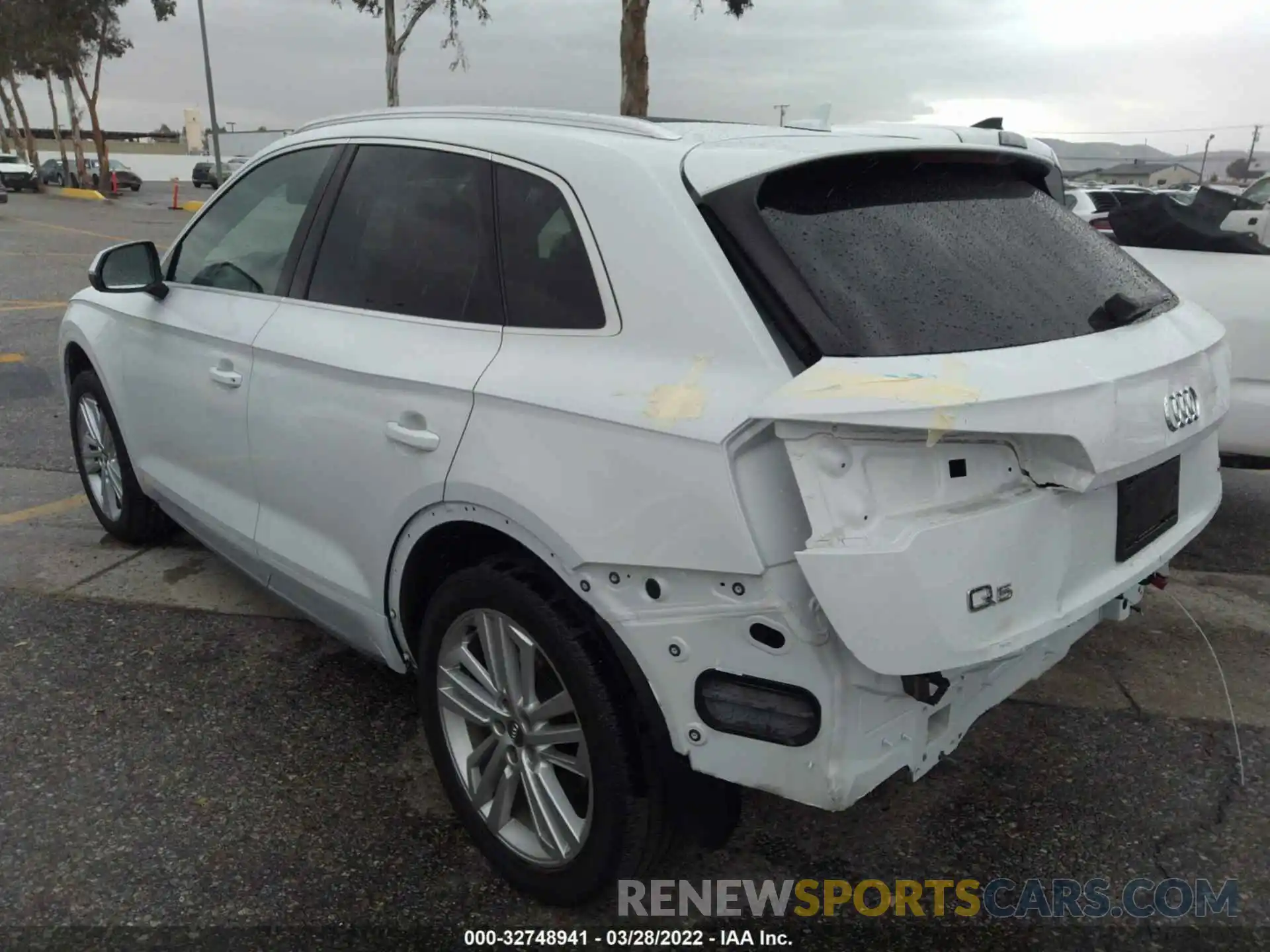 3 Фотография поврежденного автомобиля WA1BNAFY5K2025801 AUDI Q5 2019