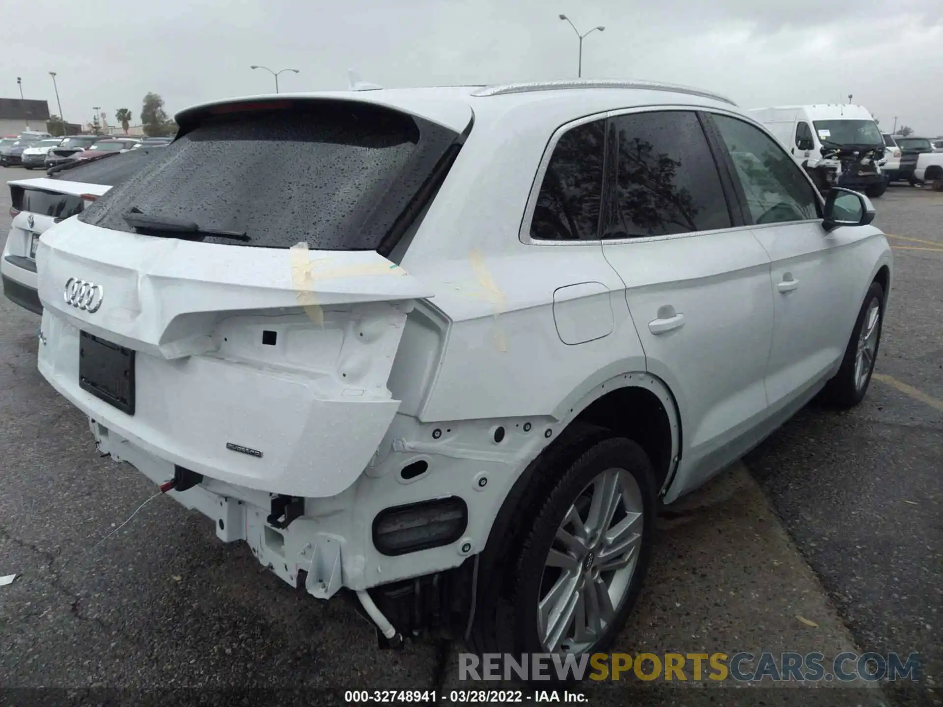 4 Фотография поврежденного автомобиля WA1BNAFY5K2025801 AUDI Q5 2019