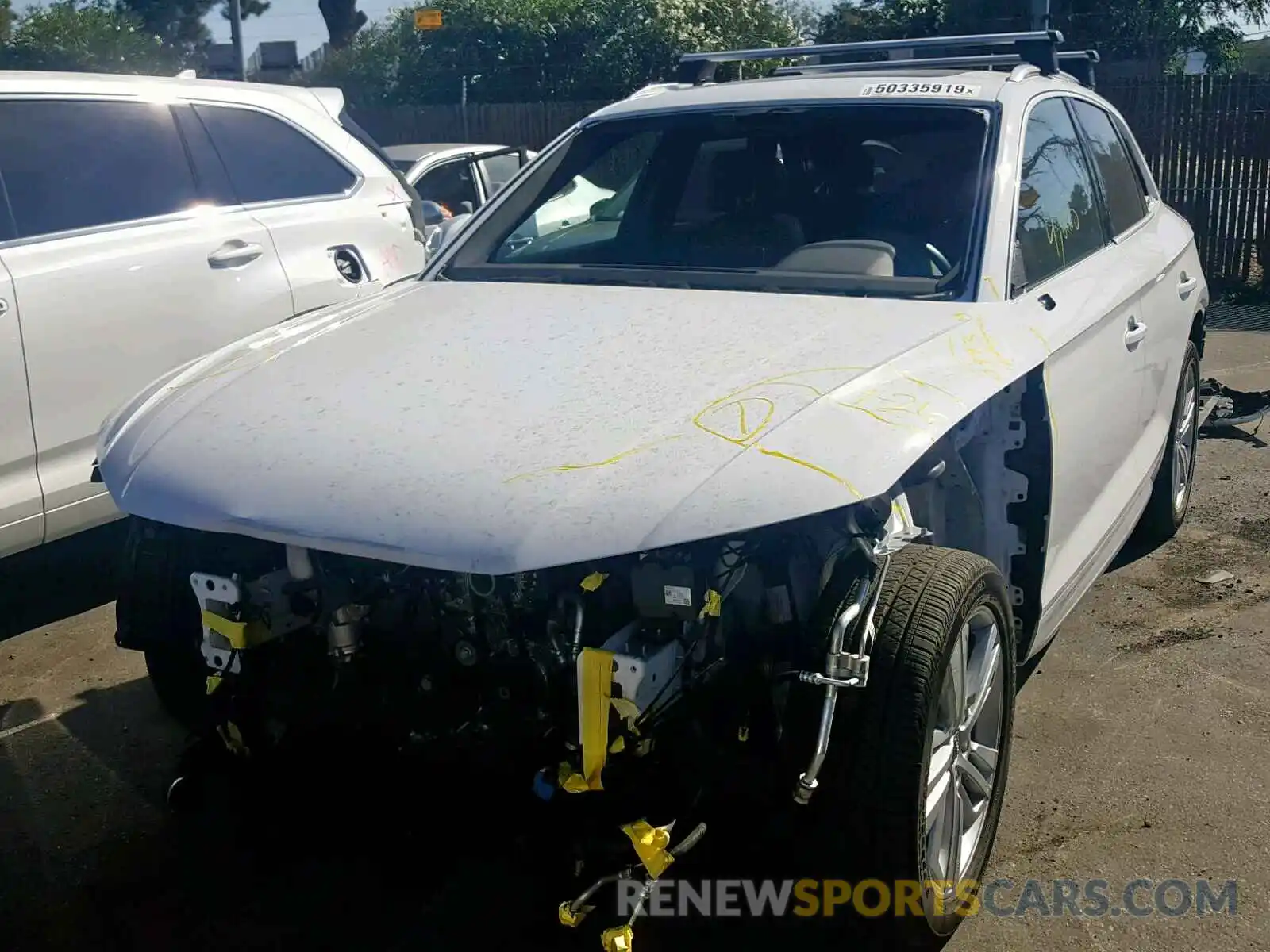 2 Photograph of a damaged car WA1BNAFY5K2028696 AUDI Q5 2019