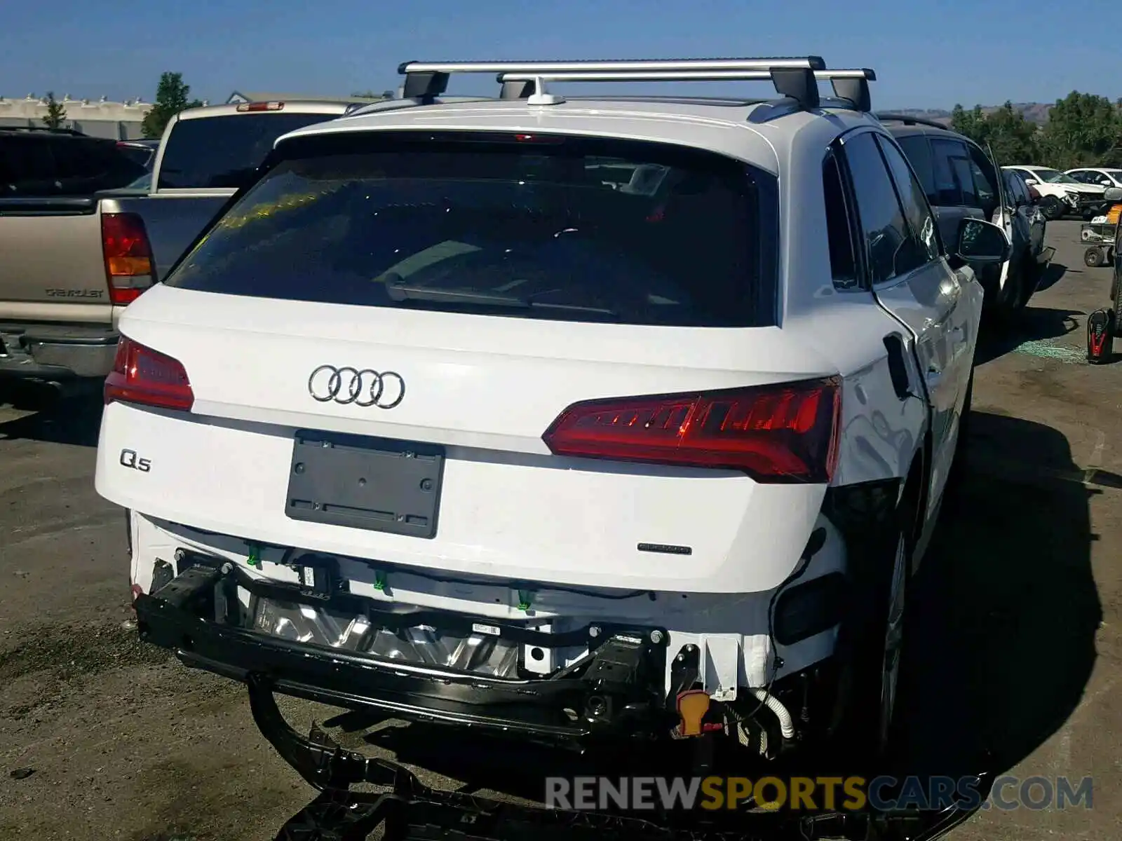 4 Фотография поврежденного автомобиля WA1BNAFY5K2028696 AUDI Q5 2019