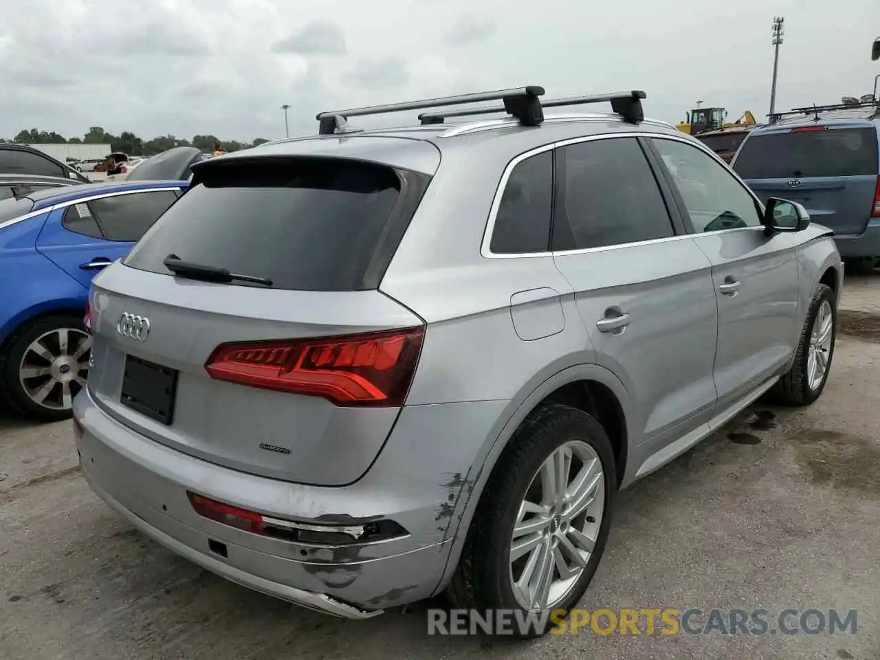 4 Фотография поврежденного автомобиля WA1BNAFY5K2032473 AUDI Q5 2019