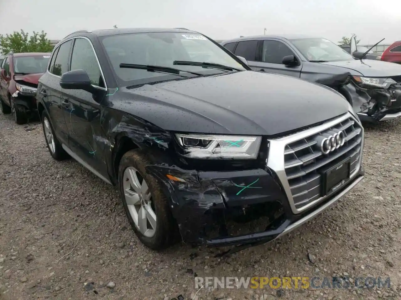 1 Photograph of a damaged car WA1BNAFY5K2036880 AUDI Q5 2019