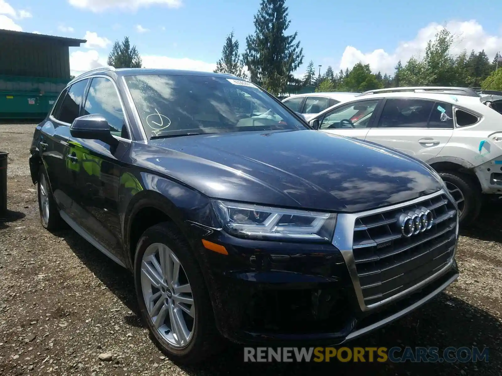 1 Photograph of a damaged car WA1BNAFY5K2040914 AUDI Q5 2019