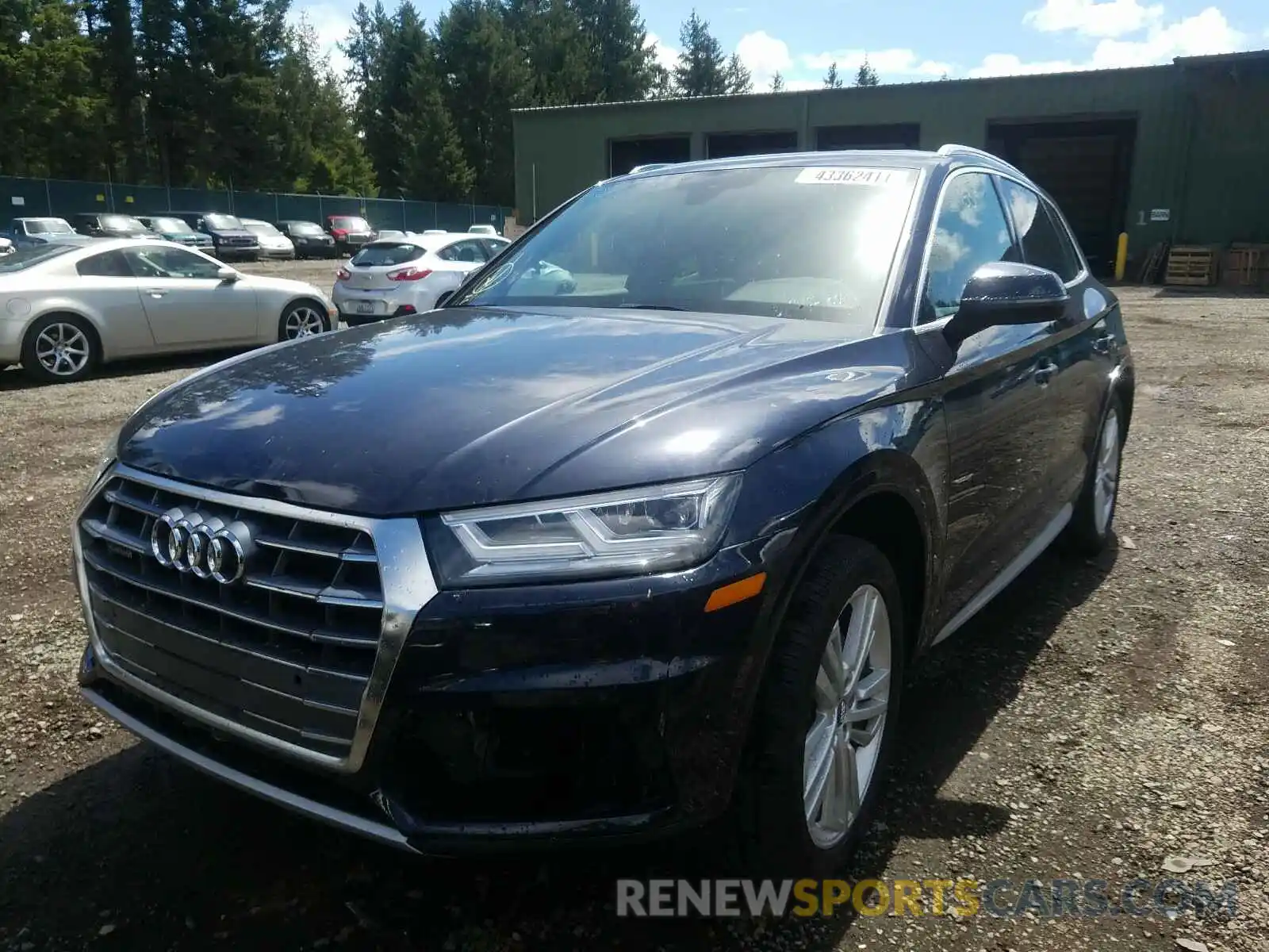 2 Photograph of a damaged car WA1BNAFY5K2040914 AUDI Q5 2019