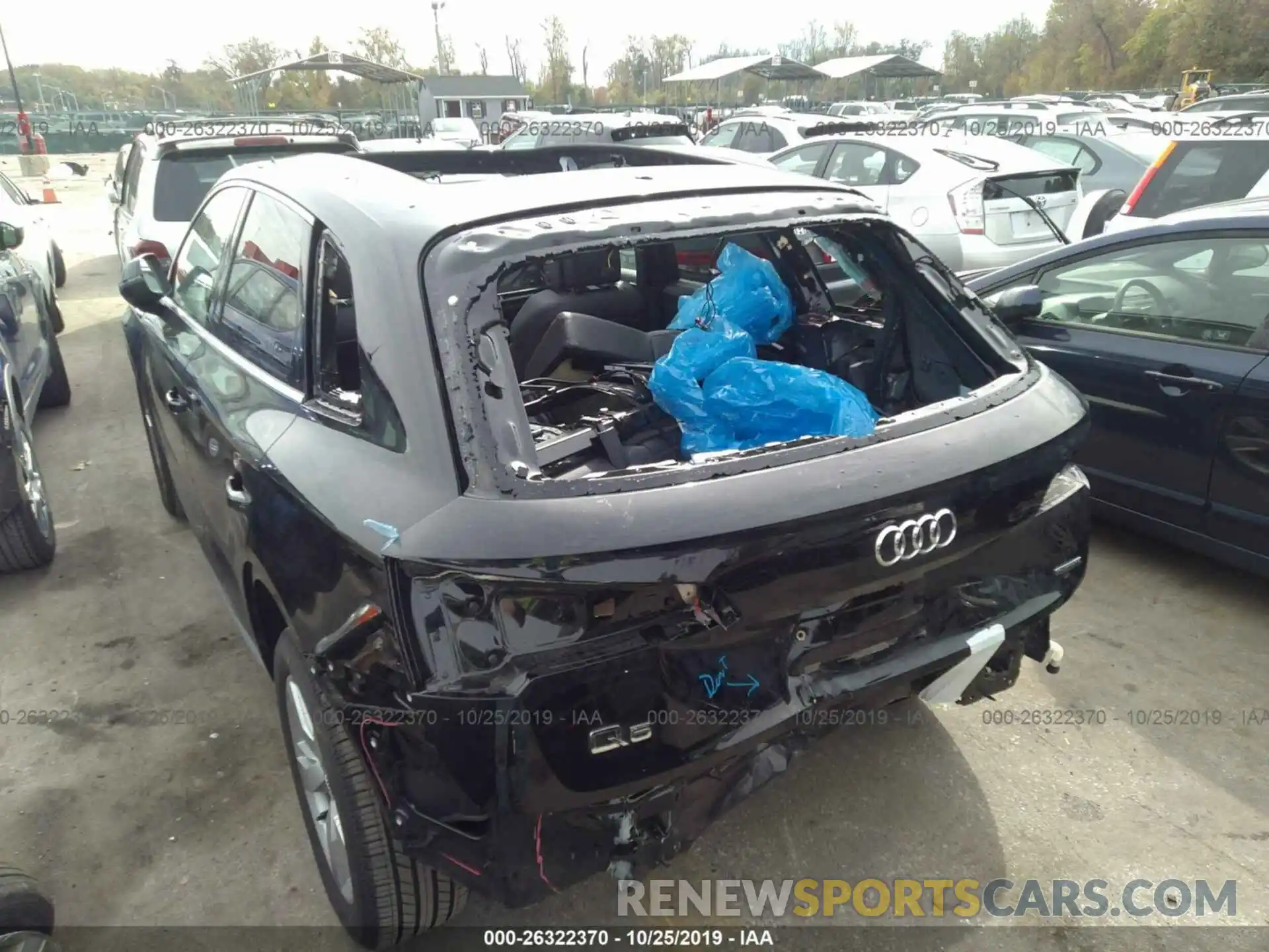 6 Фотография поврежденного автомобиля WA1BNAFY5K2045143 AUDI Q5 2019