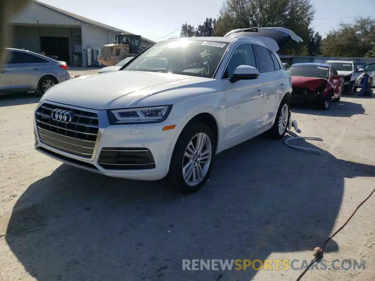 2 Photograph of a damaged car WA1BNAFY5K2047989 AUDI Q5 2019