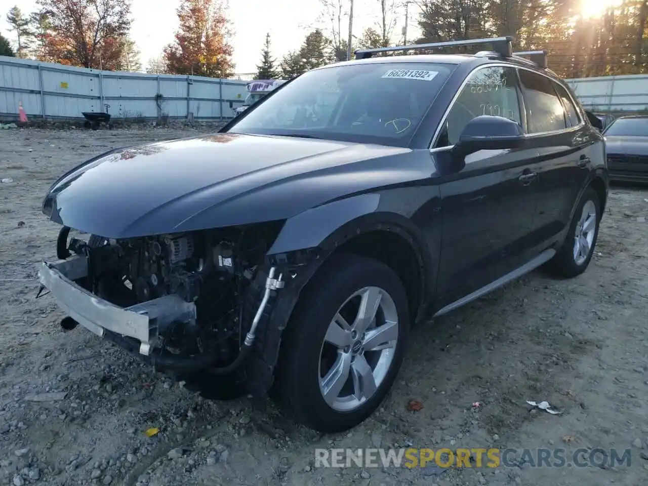 2 Photograph of a damaged car WA1BNAFY5K2048401 AUDI Q5 2019