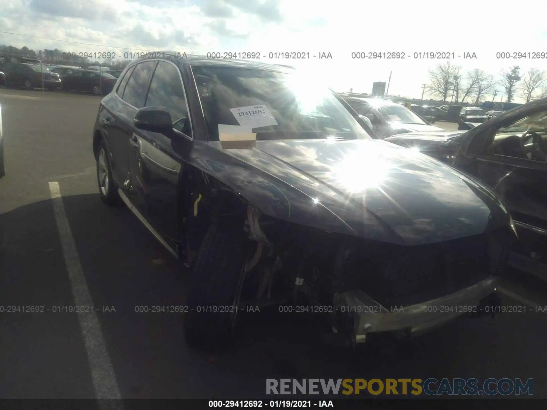 1 Photograph of a damaged car WA1BNAFY5K2051590 AUDI Q5 2019