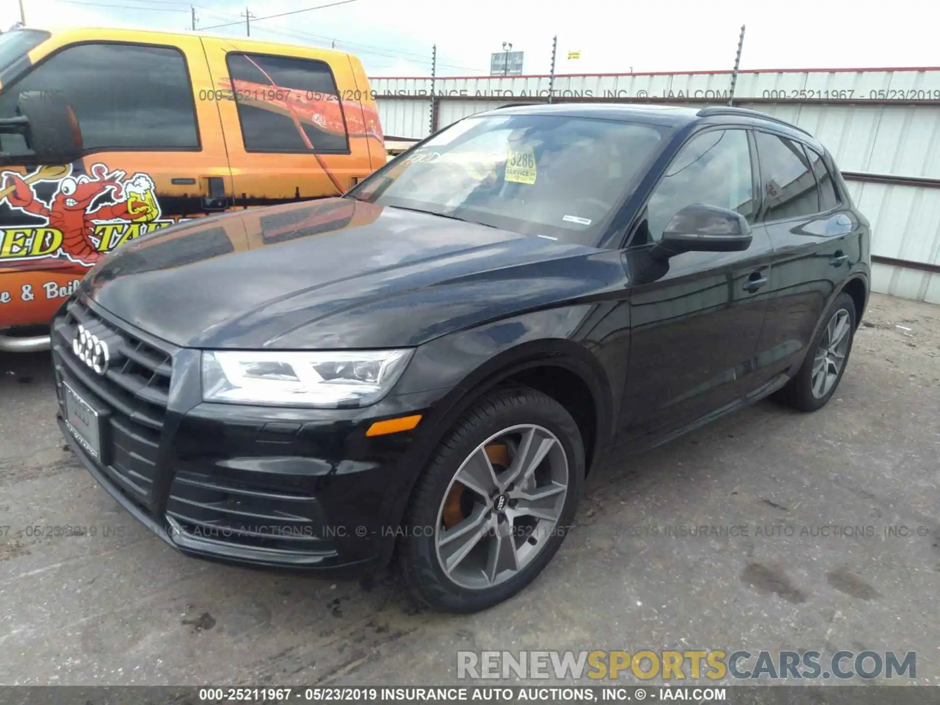 2 Photograph of a damaged car WA1BNAFY5K2058989 AUDI Q5 2019