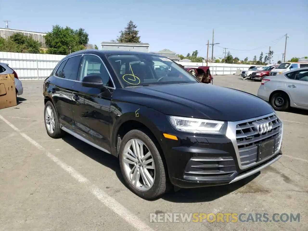 1 Photograph of a damaged car WA1BNAFY5K2062489 AUDI Q5 2019