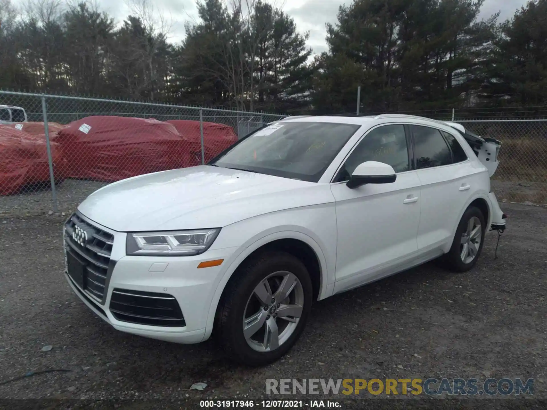 2 Photograph of a damaged car WA1BNAFY5K2070687 AUDI Q5 2019