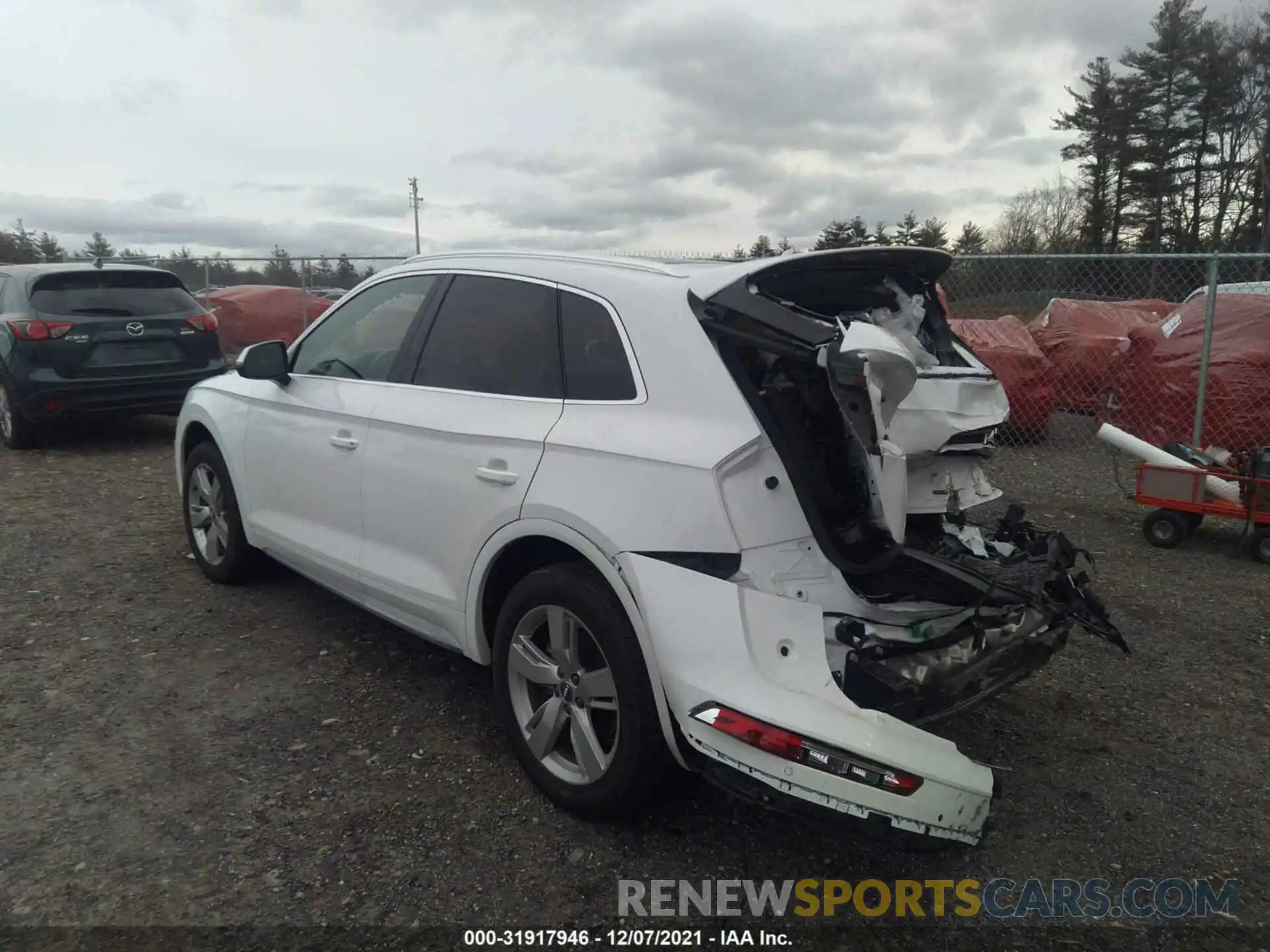 3 Фотография поврежденного автомобиля WA1BNAFY5K2070687 AUDI Q5 2019