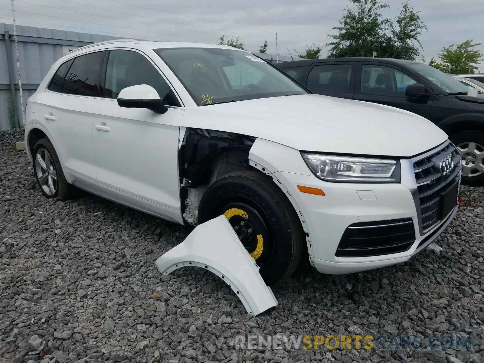 1 Photograph of a damaged car WA1BNAFY5K2075890 AUDI Q5 2019