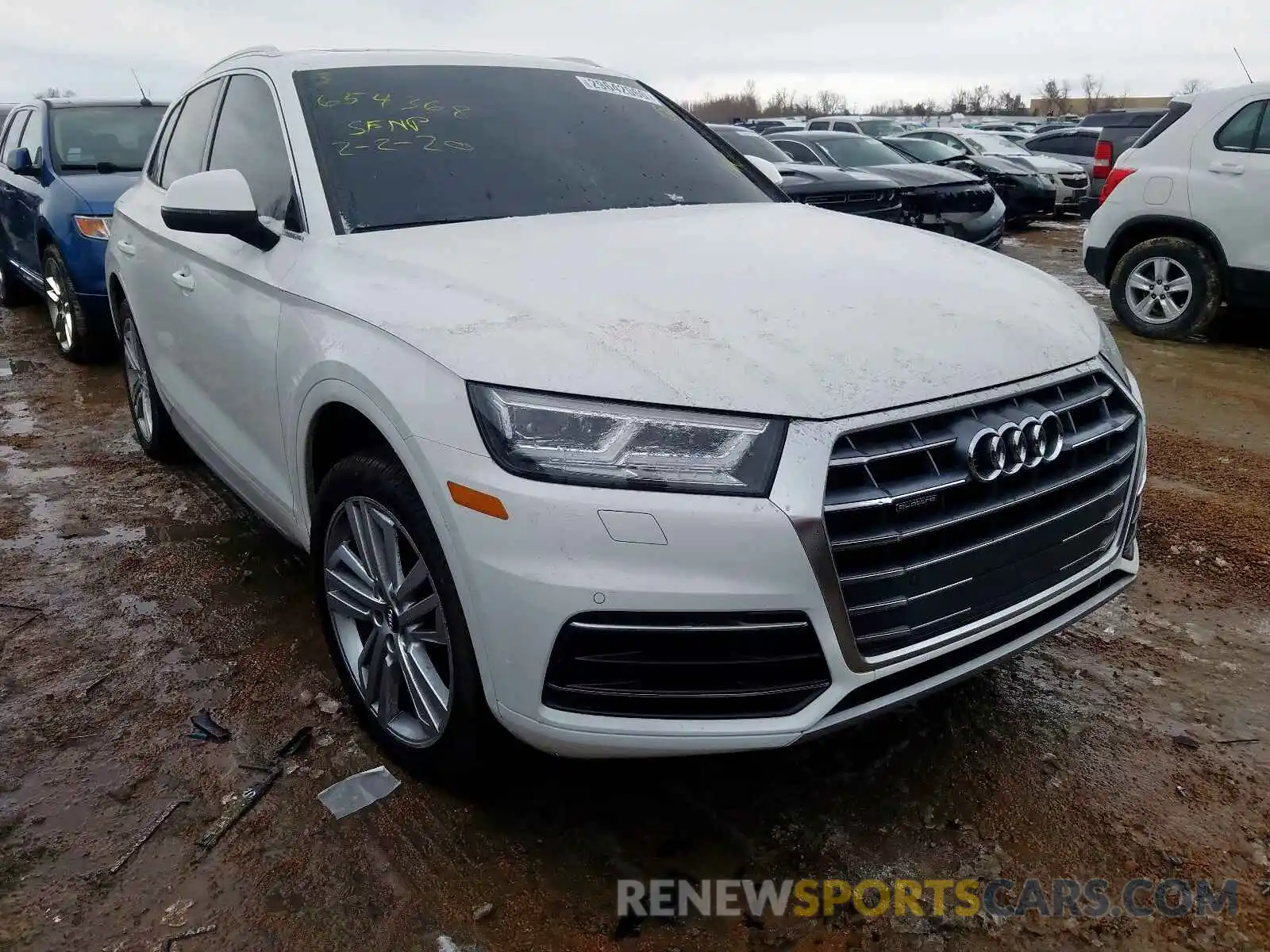 1 Фотография поврежденного автомобиля WA1BNAFY5K2079325 AUDI Q5 2019