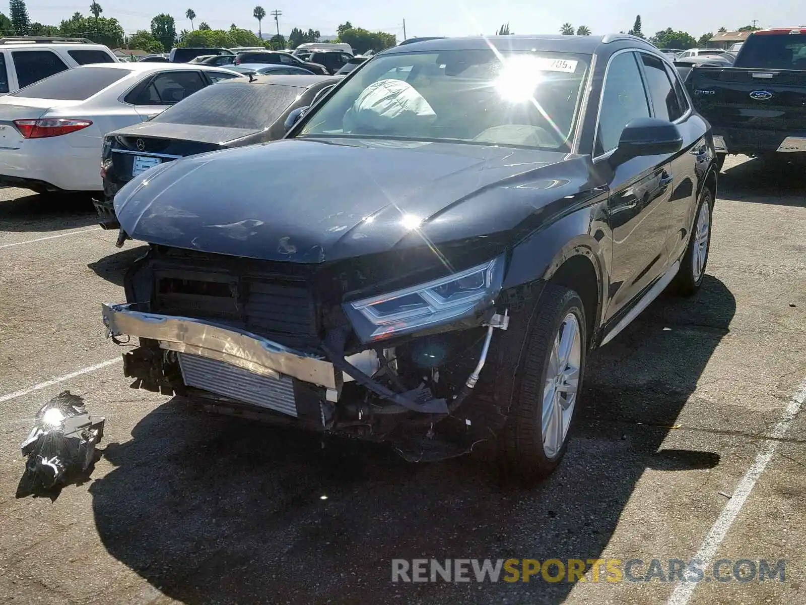 2 Photograph of a damaged car WA1BNAFY5K2083360 AUDI Q5 2019