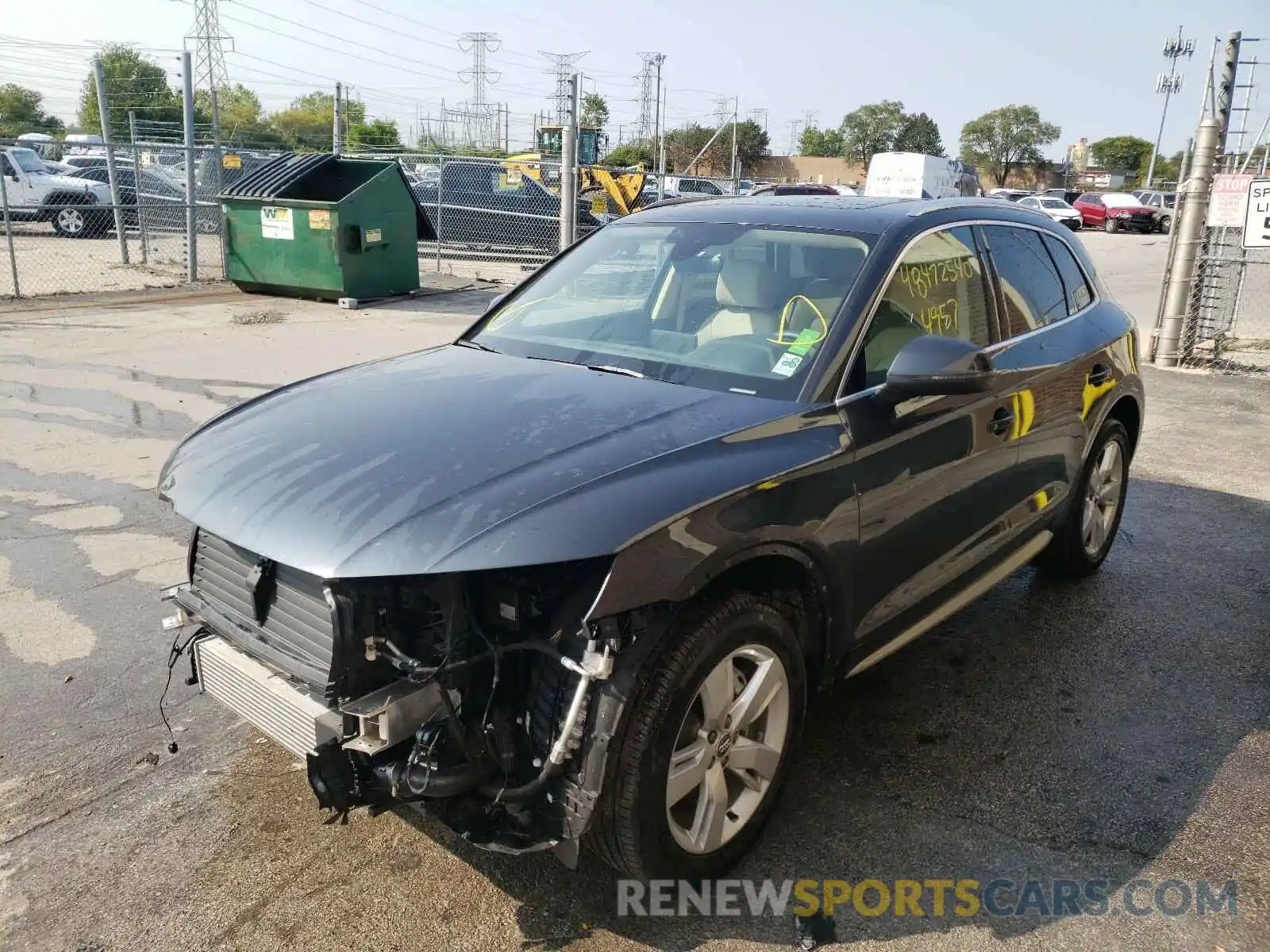 2 Photograph of a damaged car WA1BNAFY5K2089269 AUDI Q5 2019