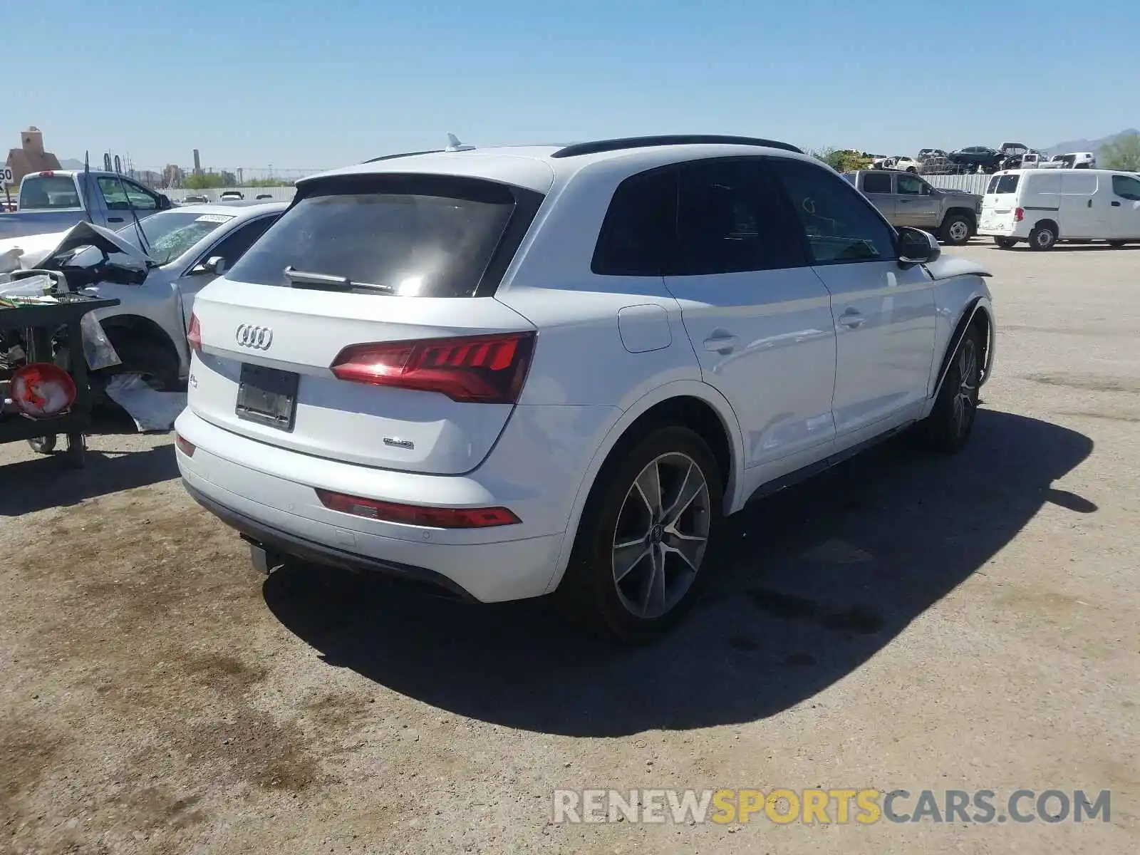 4 Photograph of a damaged car WA1BNAFY5K2114977 AUDI Q5 2019