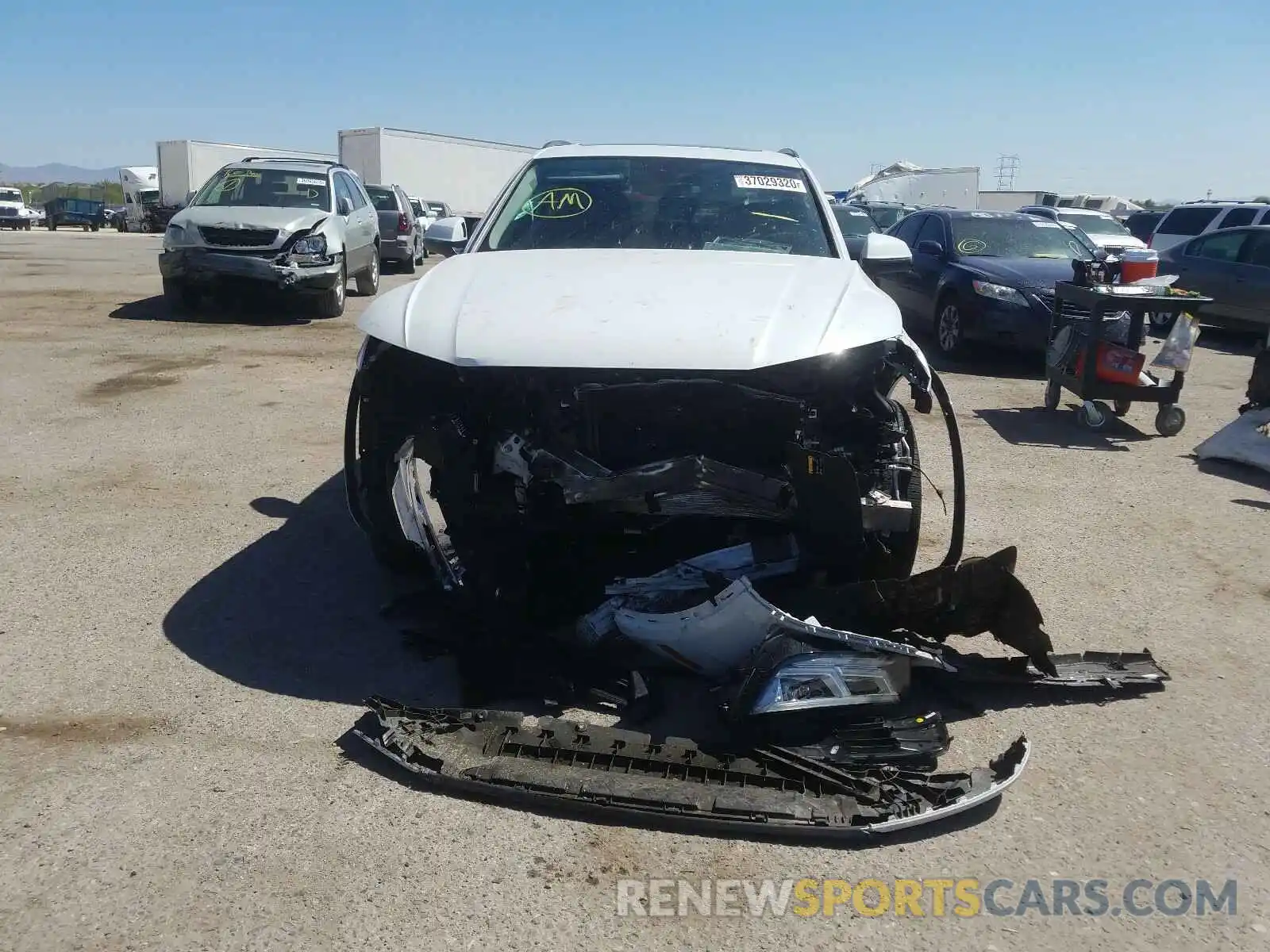 9 Photograph of a damaged car WA1BNAFY5K2114977 AUDI Q5 2019