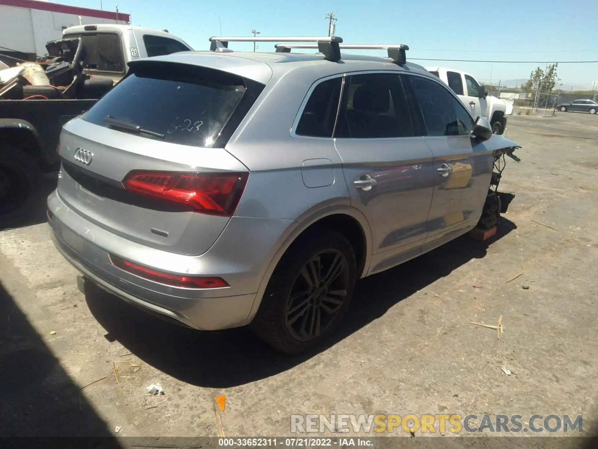 4 Photograph of a damaged car WA1BNAFY5K2122898 AUDI Q5 2019