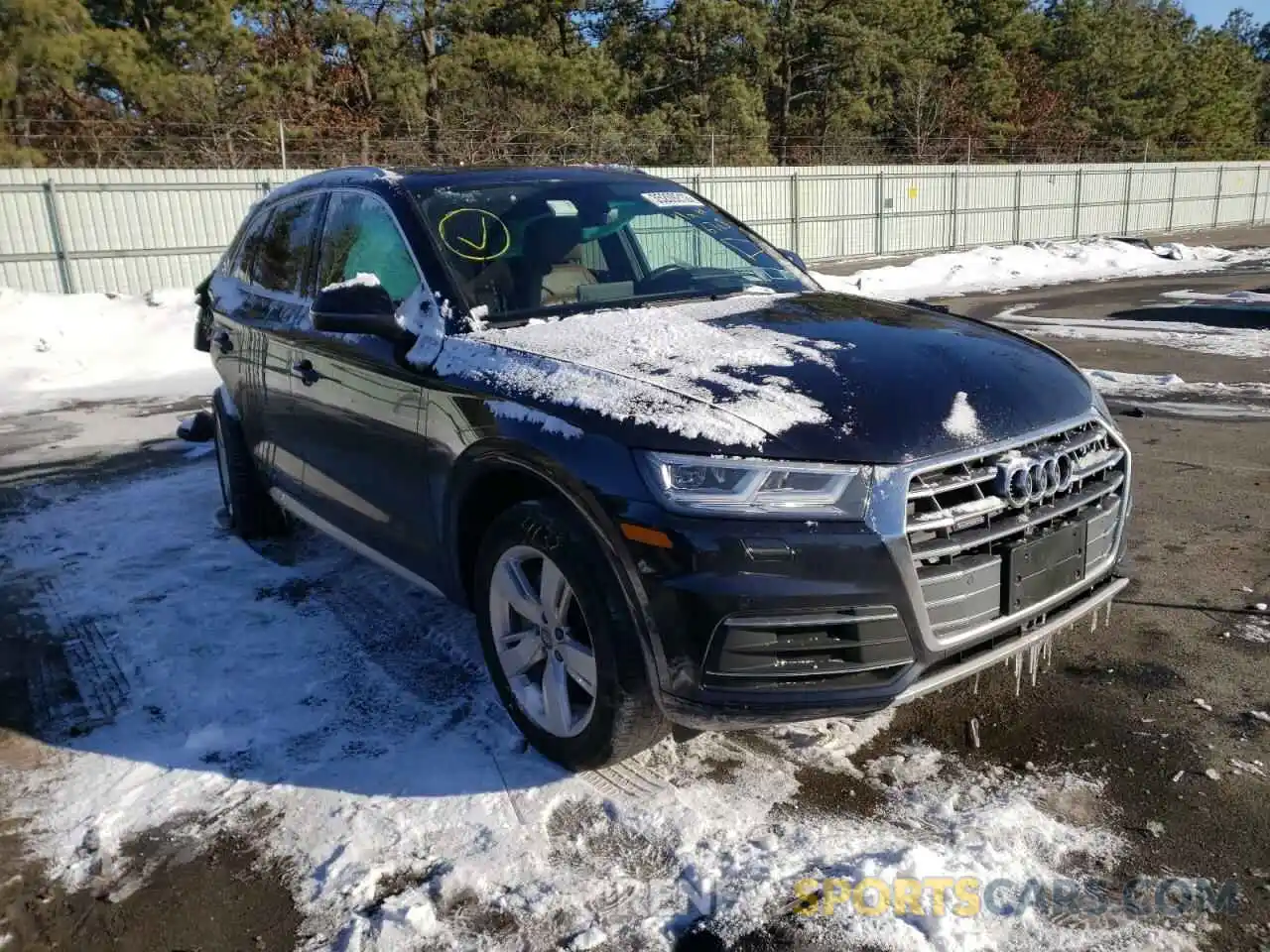 1 Фотография поврежденного автомобиля WA1BNAFY5K2126708 AUDI Q5 2019