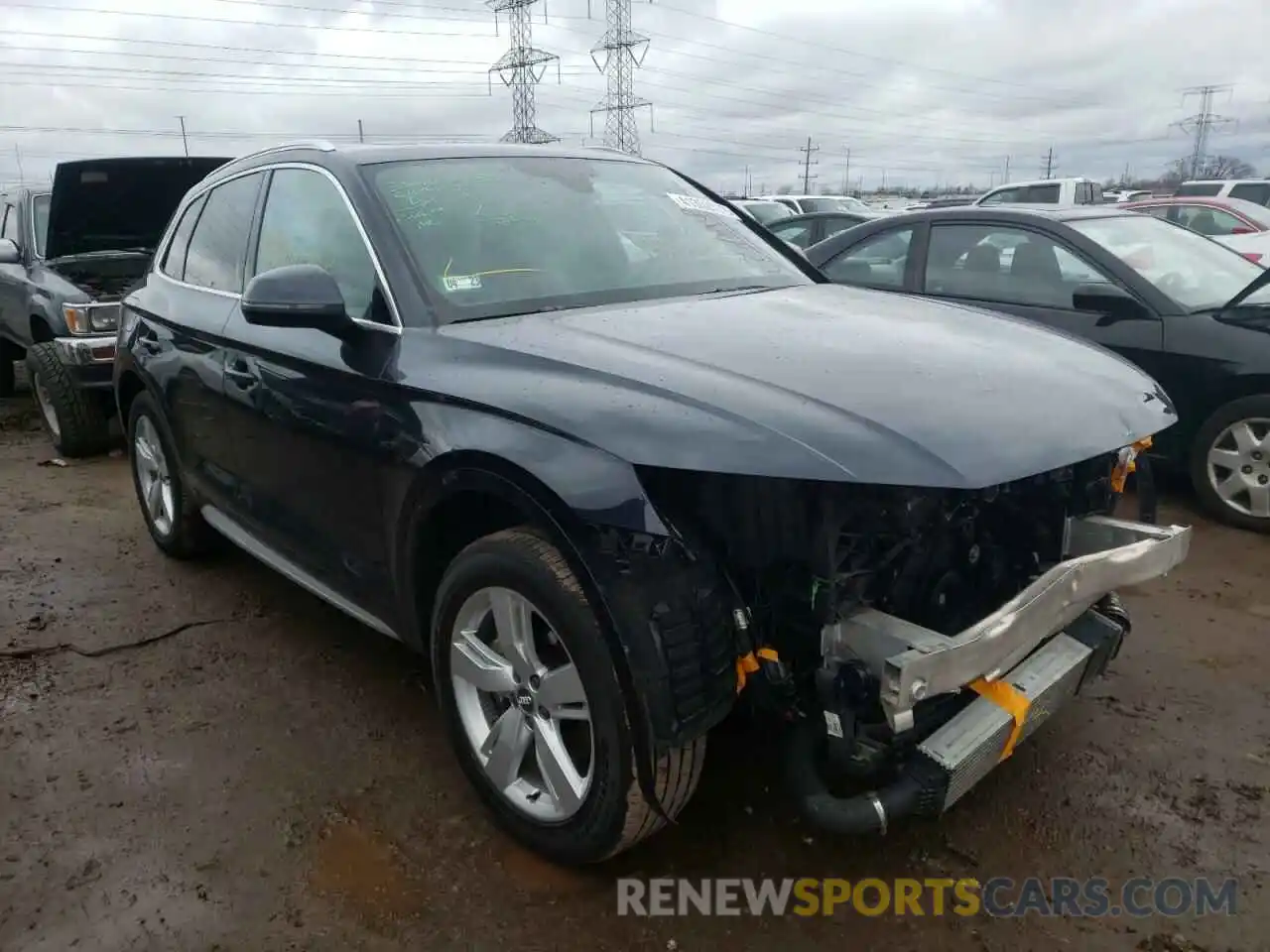 1 Фотография поврежденного автомобиля WA1BNAFY5K2127177 AUDI Q5 2019