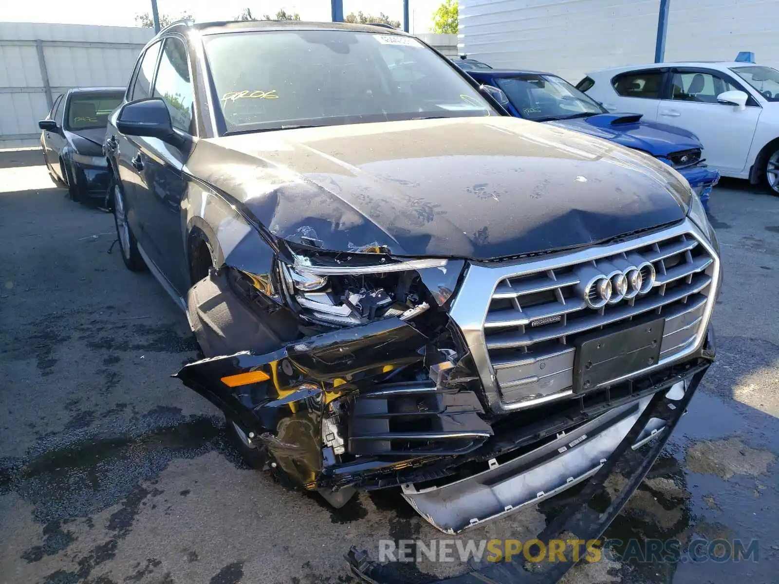 1 Photograph of a damaged car WA1BNAFY5K2144142 AUDI Q5 2019