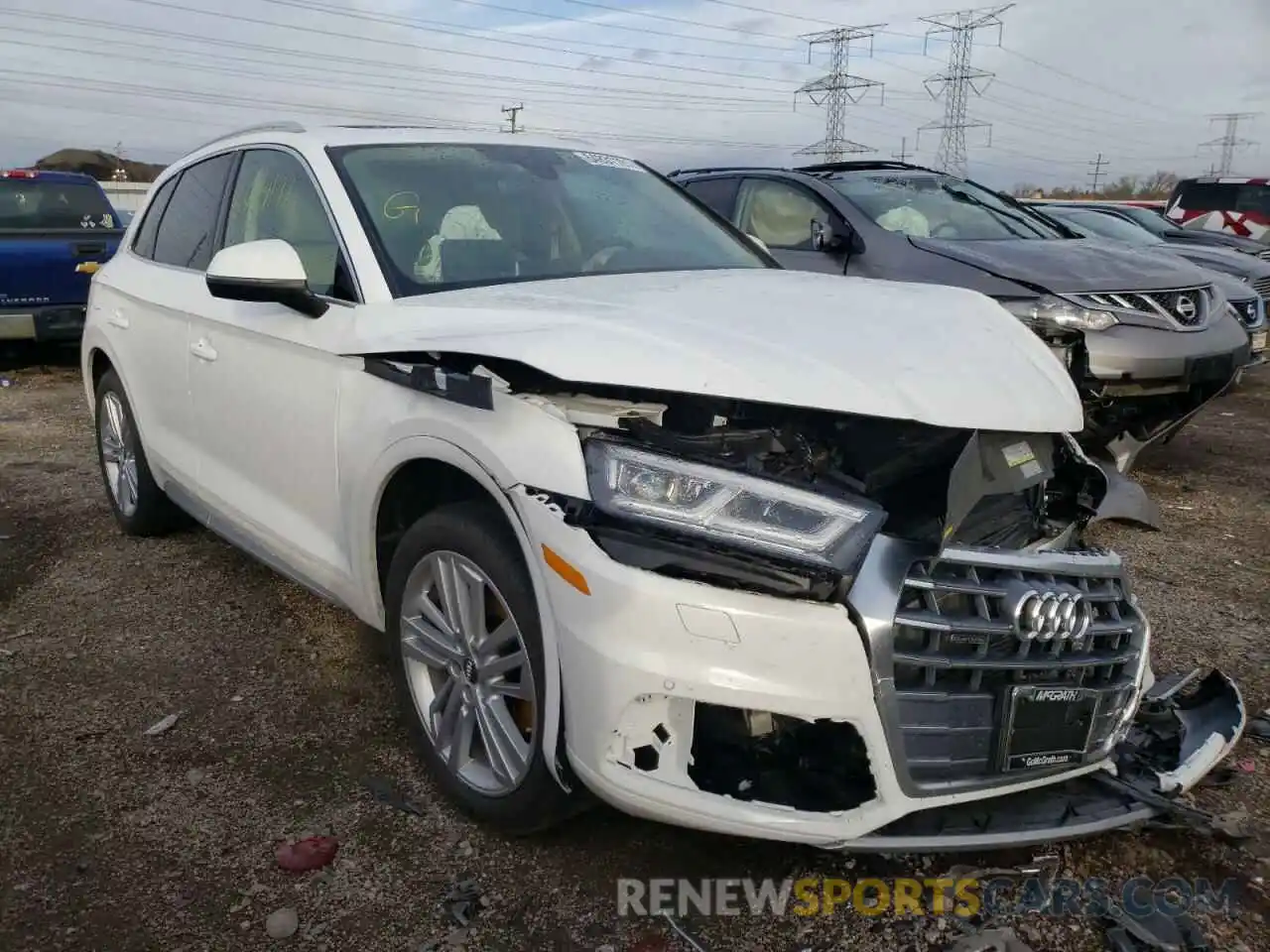 1 Photograph of a damaged car WA1BNAFY6K2030649 AUDI Q5 2019