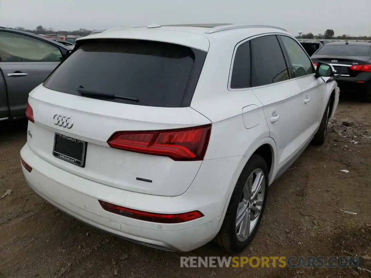 4 Фотография поврежденного автомобиля WA1BNAFY6K2030649 AUDI Q5 2019