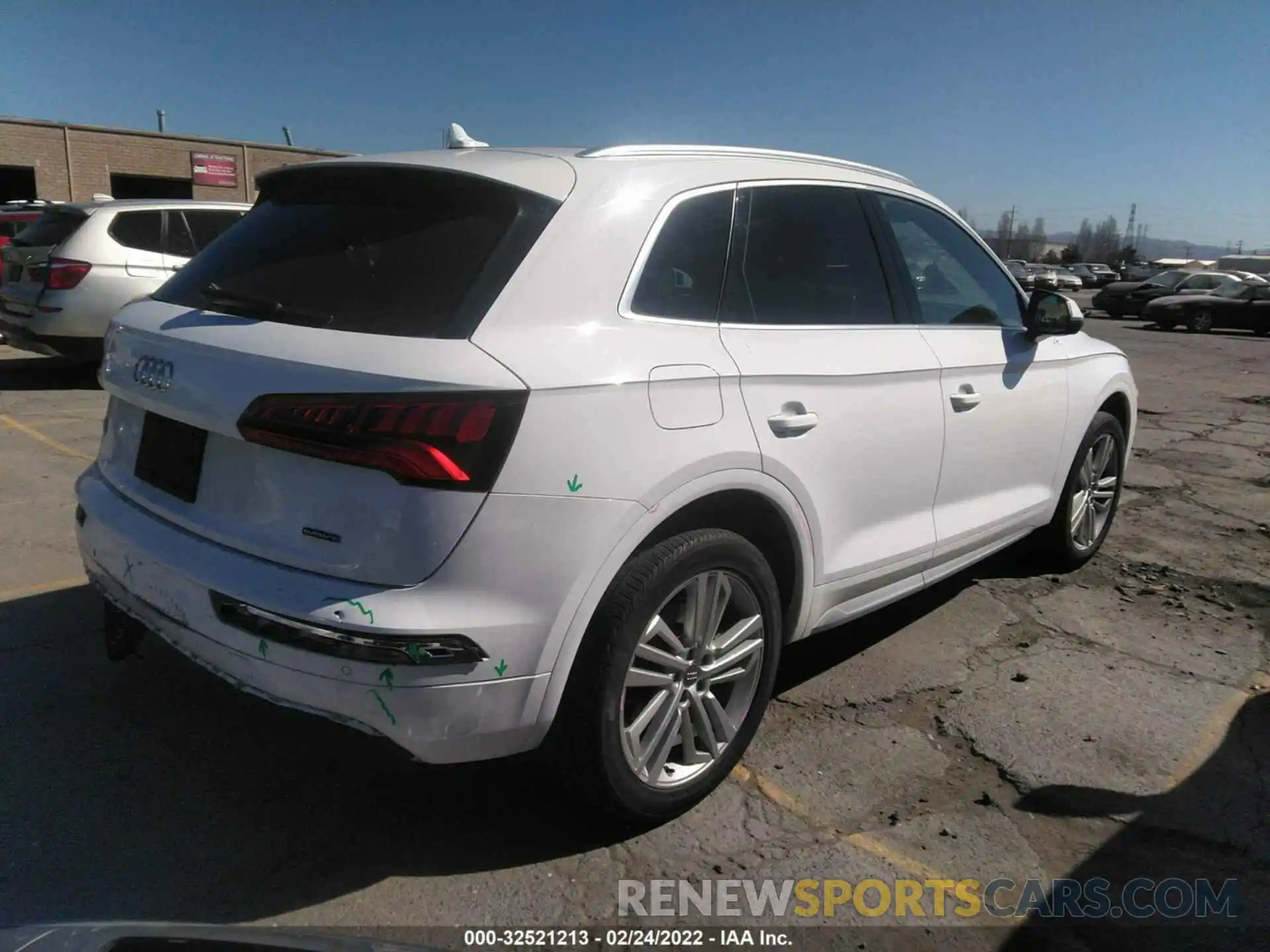 4 Фотография поврежденного автомобиля WA1BNAFY6K2032305 AUDI Q5 2019