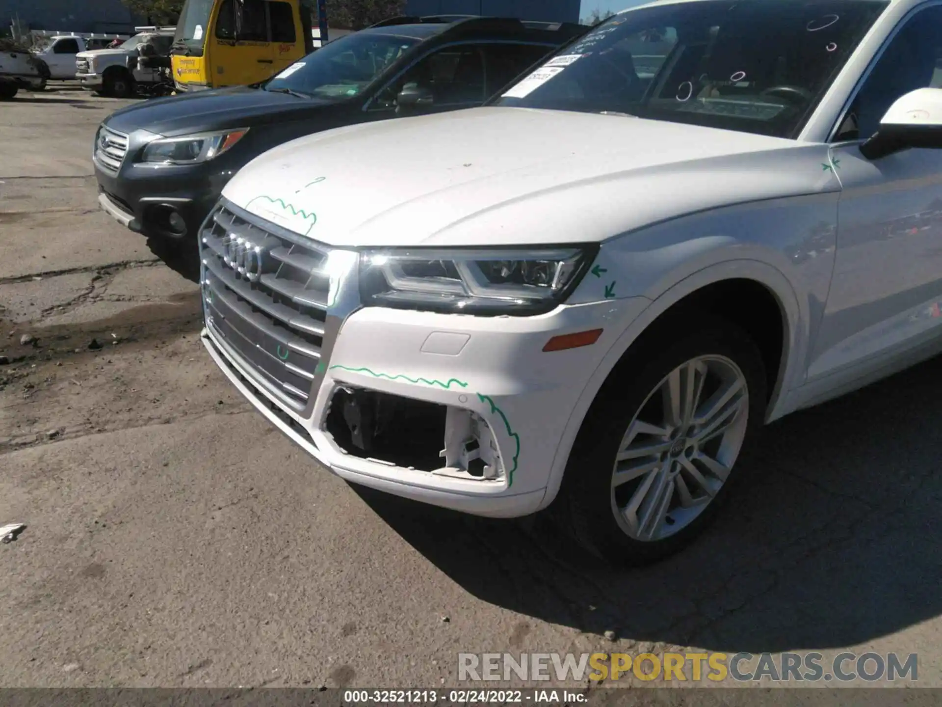 6 Фотография поврежденного автомобиля WA1BNAFY6K2032305 AUDI Q5 2019