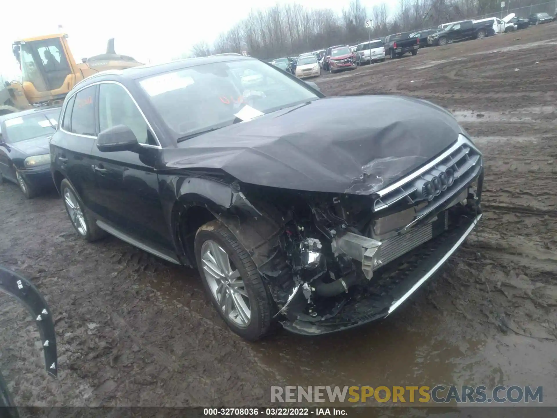 1 Фотография поврежденного автомобиля WA1BNAFY6K2036418 AUDI Q5 2019