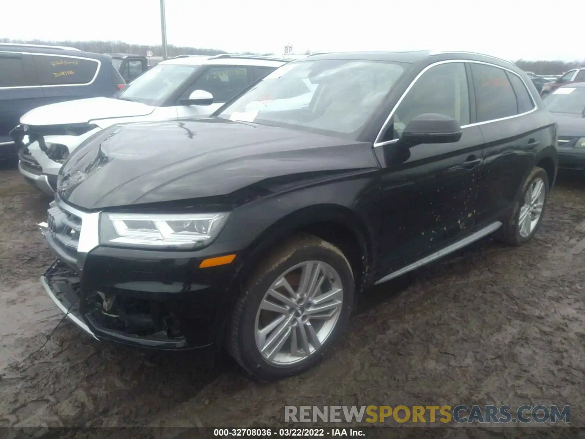 2 Photograph of a damaged car WA1BNAFY6K2036418 AUDI Q5 2019