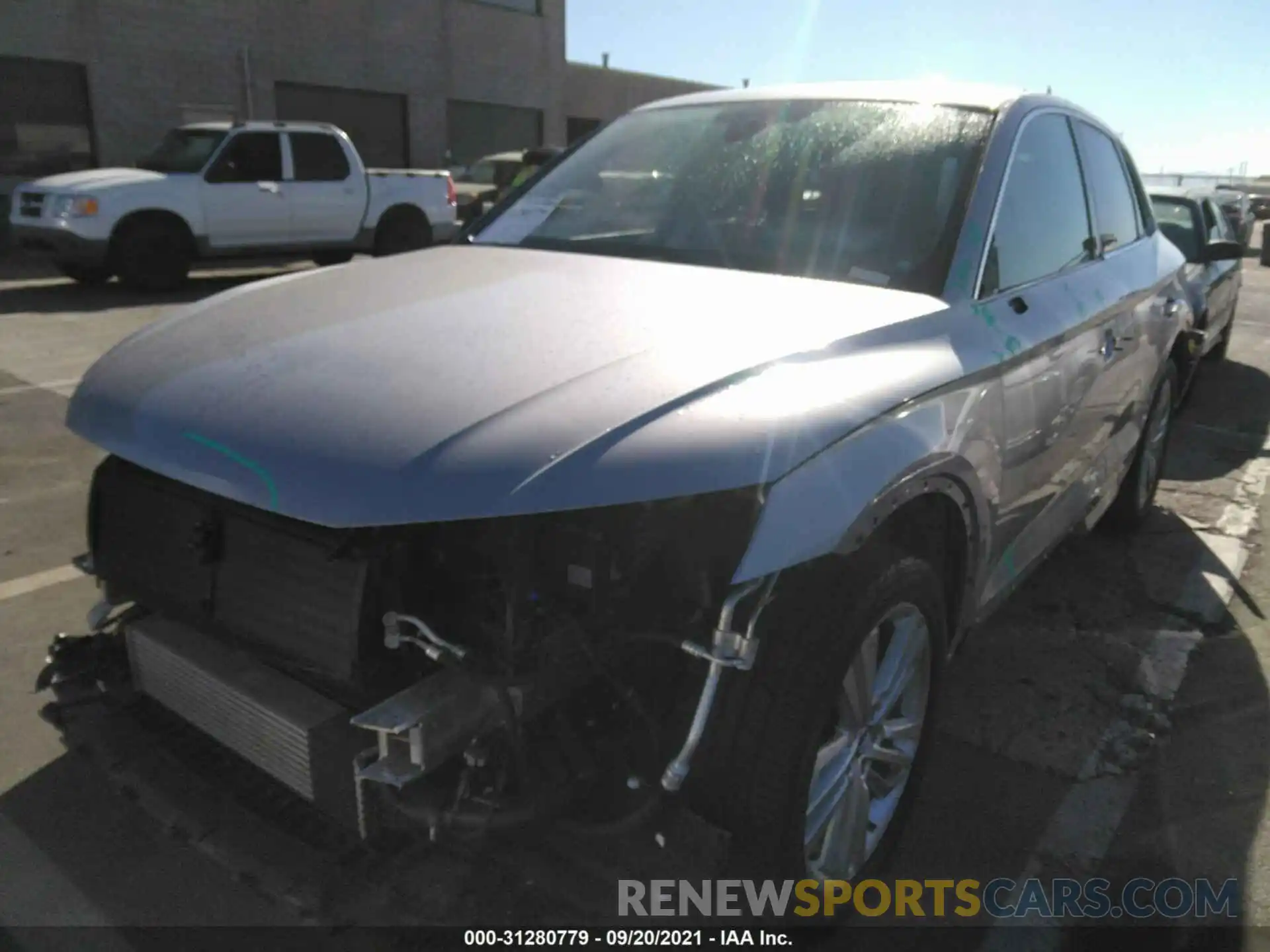 2 Photograph of a damaged car WA1BNAFY6K2037536 AUDI Q5 2019