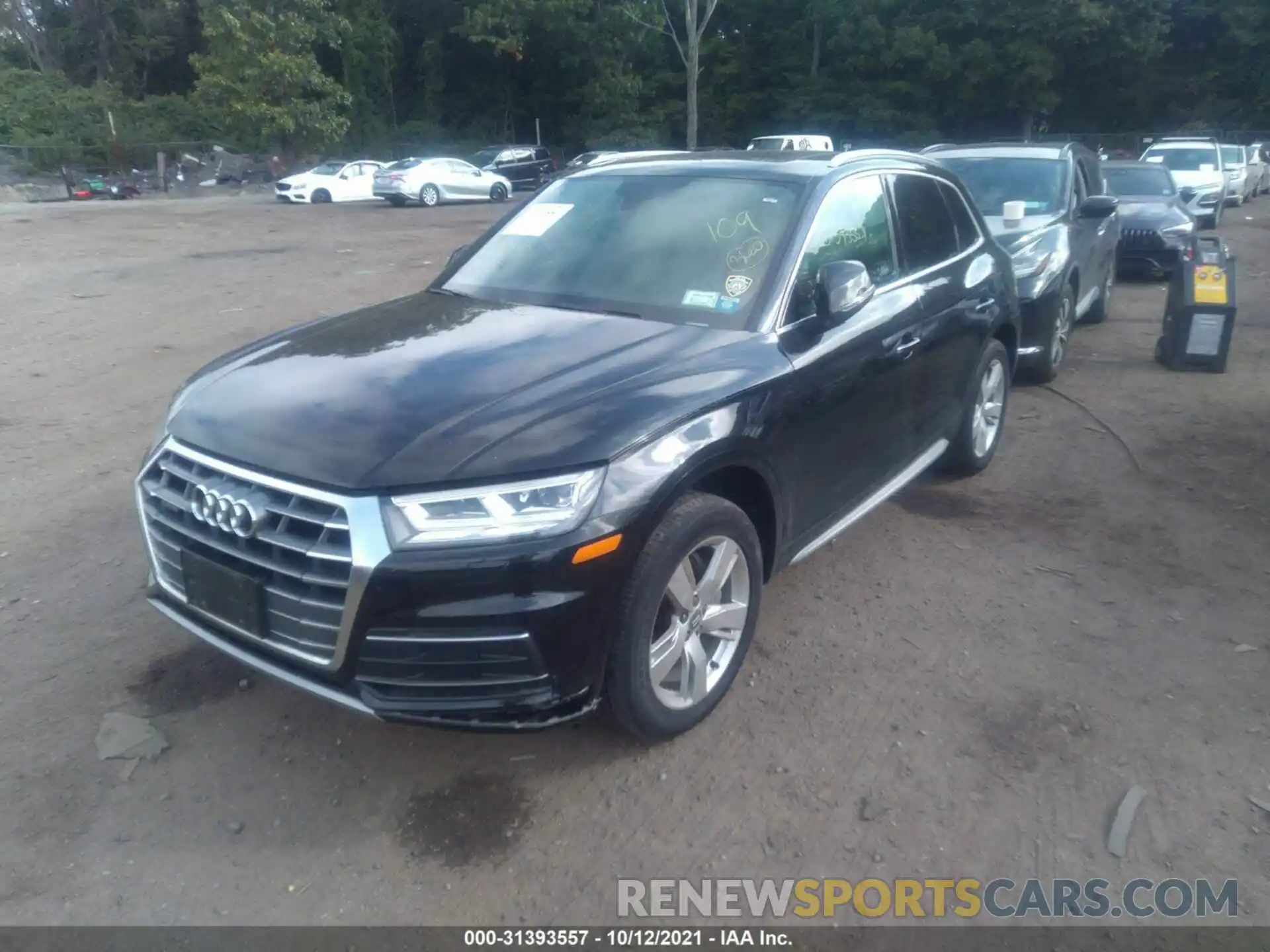 2 Фотография поврежденного автомобиля WA1BNAFY6K2042705 AUDI Q5 2019