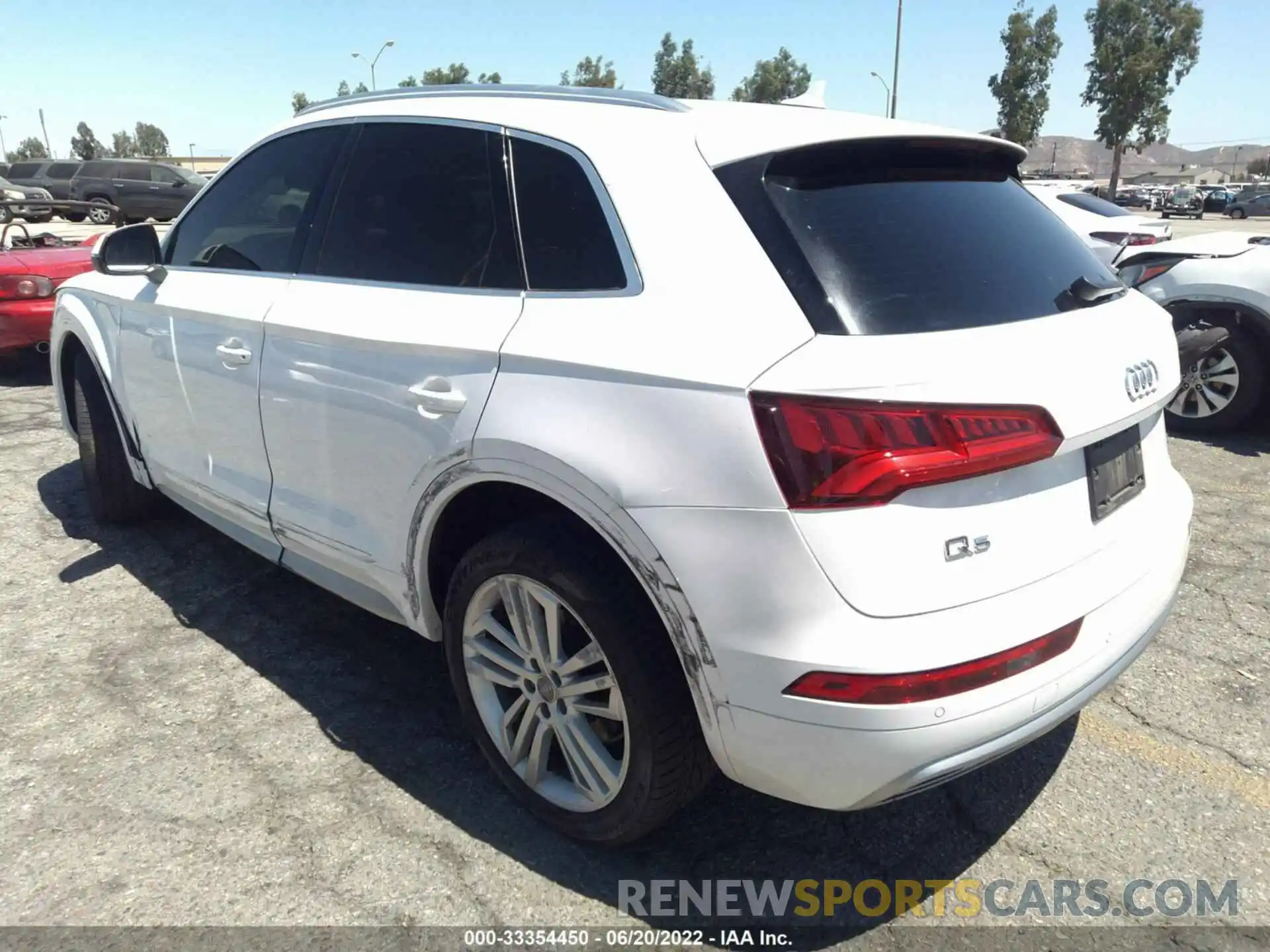 3 Фотография поврежденного автомобиля WA1BNAFY6K2047175 AUDI Q5 2019