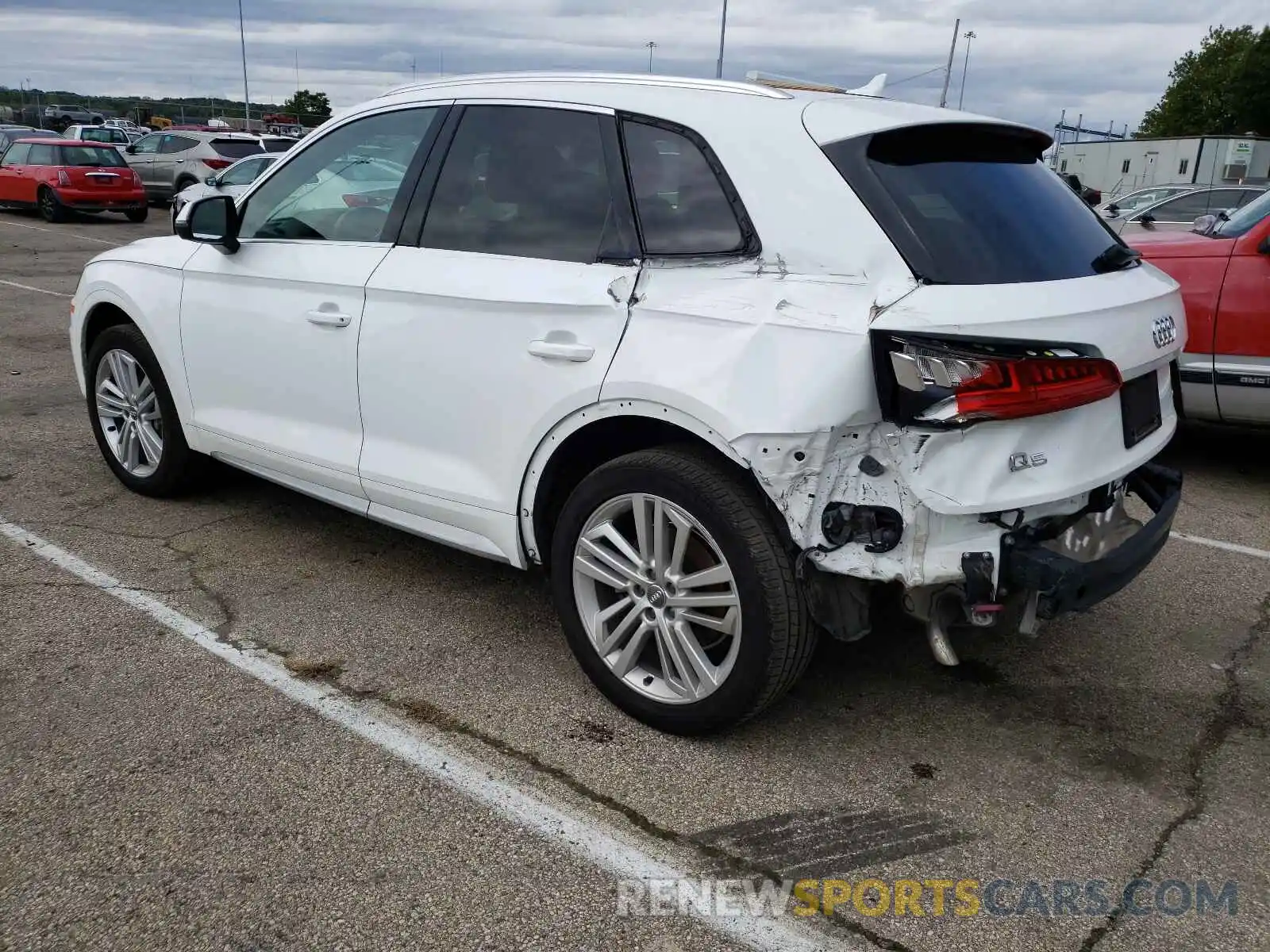 3 Photograph of a damaged car WA1BNAFY6K2048150 AUDI Q5 2019