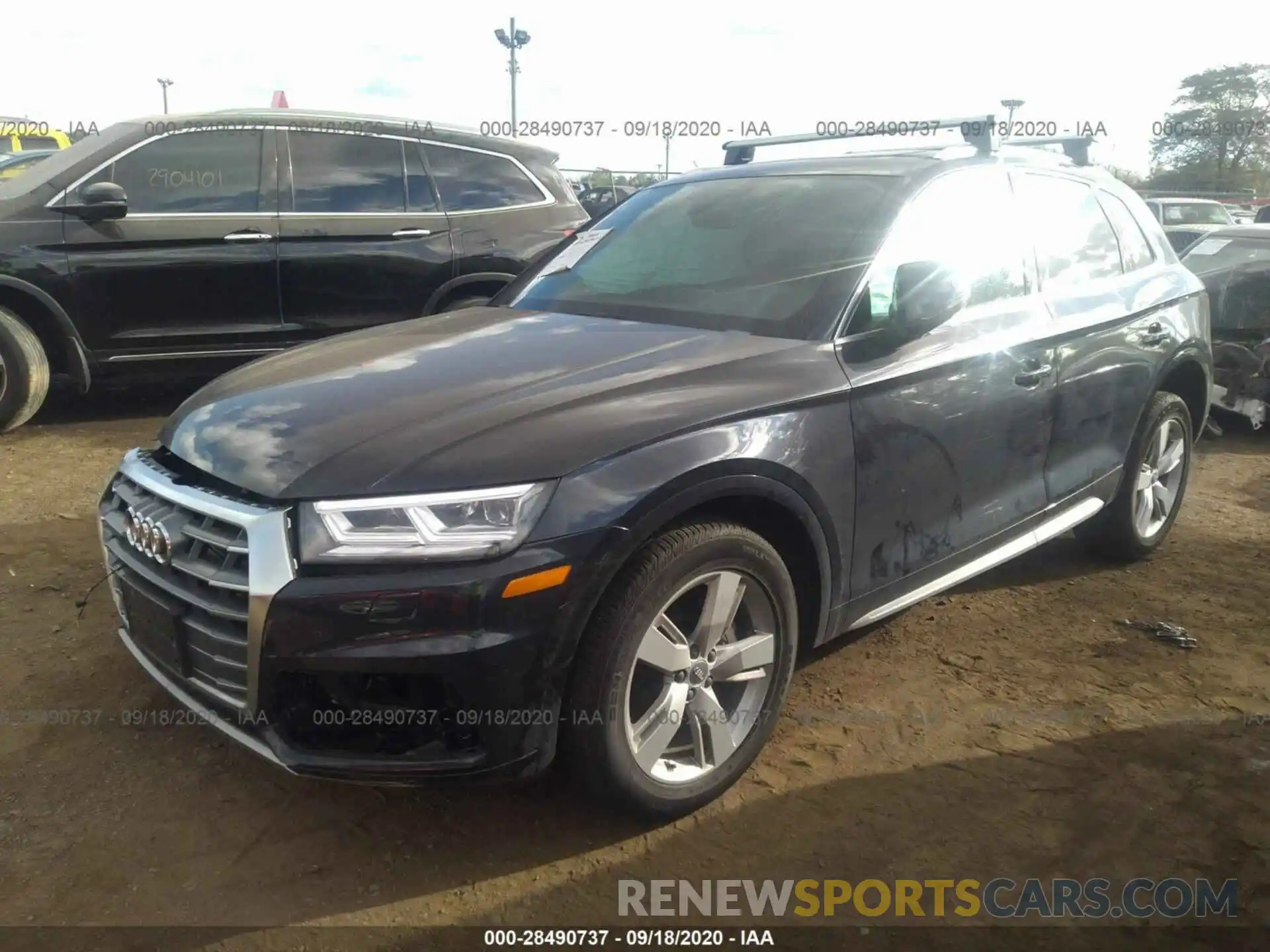 2 Фотография поврежденного автомобиля WA1BNAFY6K2049623 AUDI Q5 2019