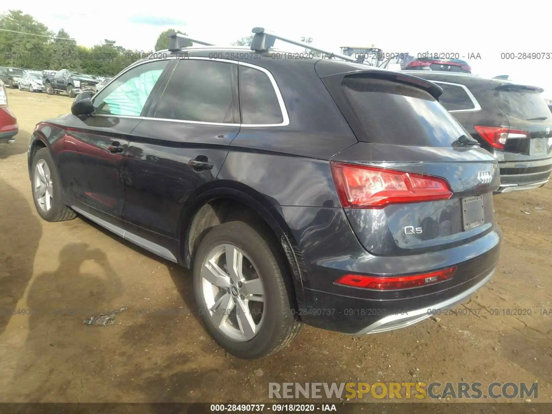 3 Фотография поврежденного автомобиля WA1BNAFY6K2049623 AUDI Q5 2019