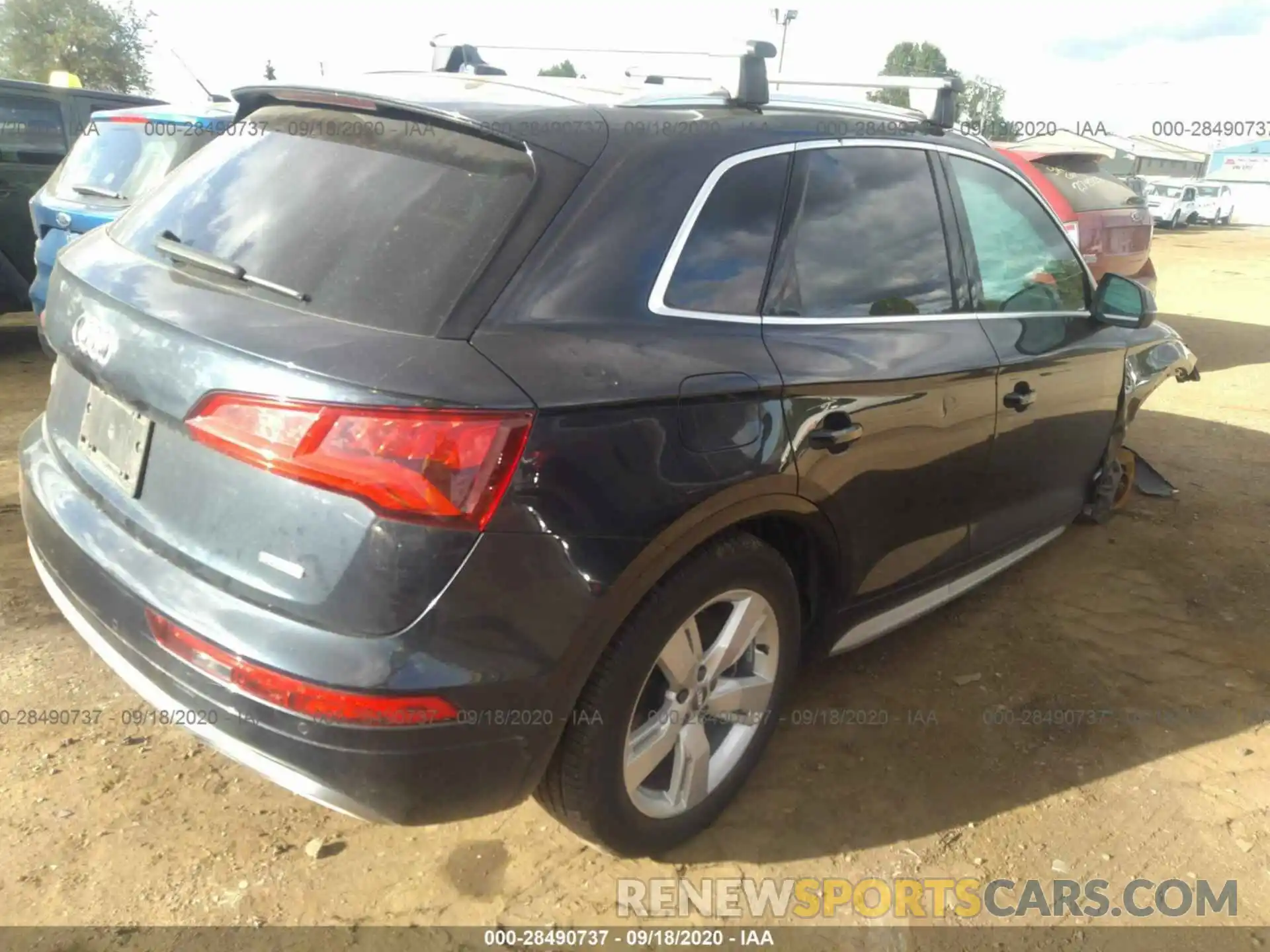 4 Фотография поврежденного автомобиля WA1BNAFY6K2049623 AUDI Q5 2019